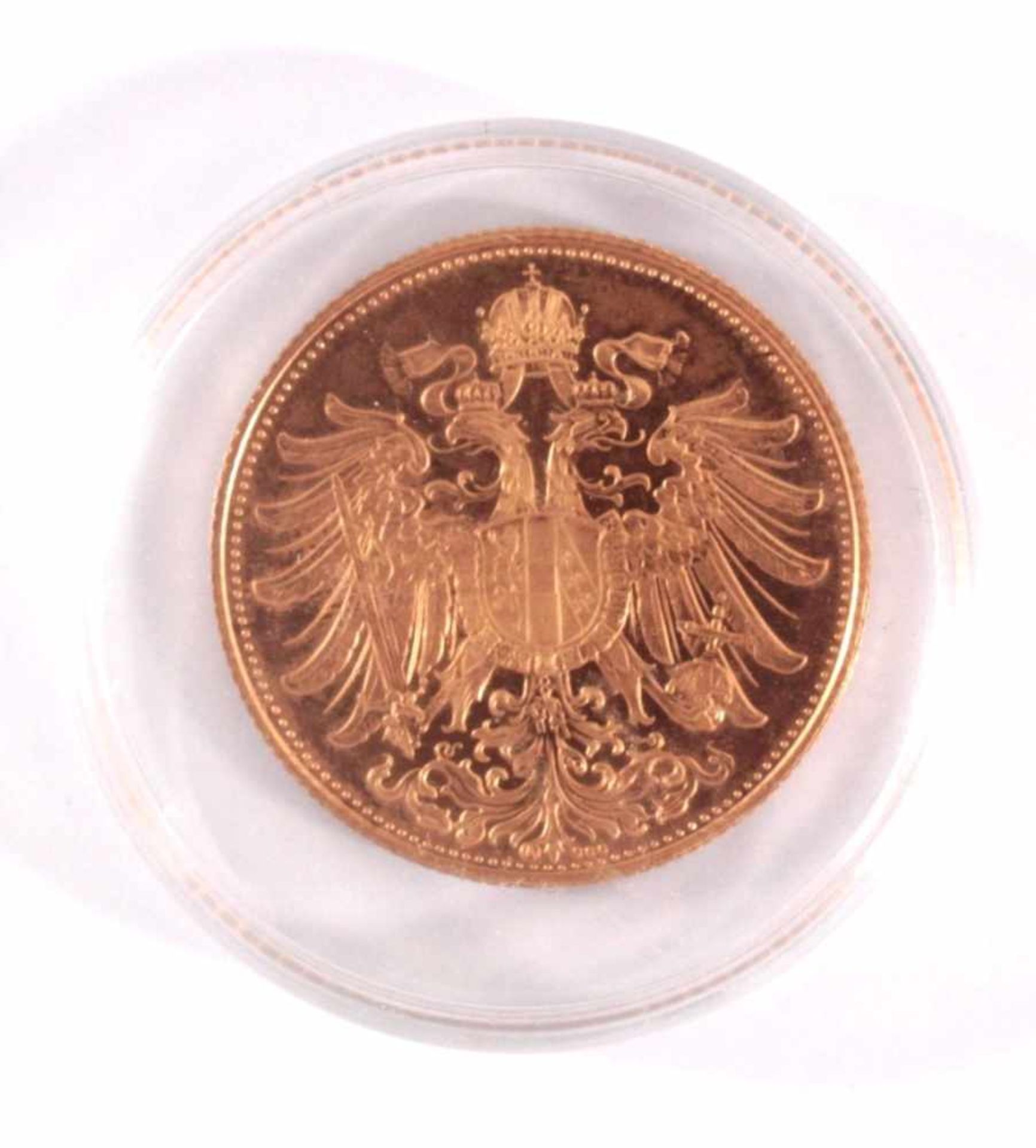 Gedenkmedaille Elisabeth Kaiserin von Österreich Herzoginvon Bayern, 900er Gold, ca. D-2,6, 8 g - Bild 2 aus 2