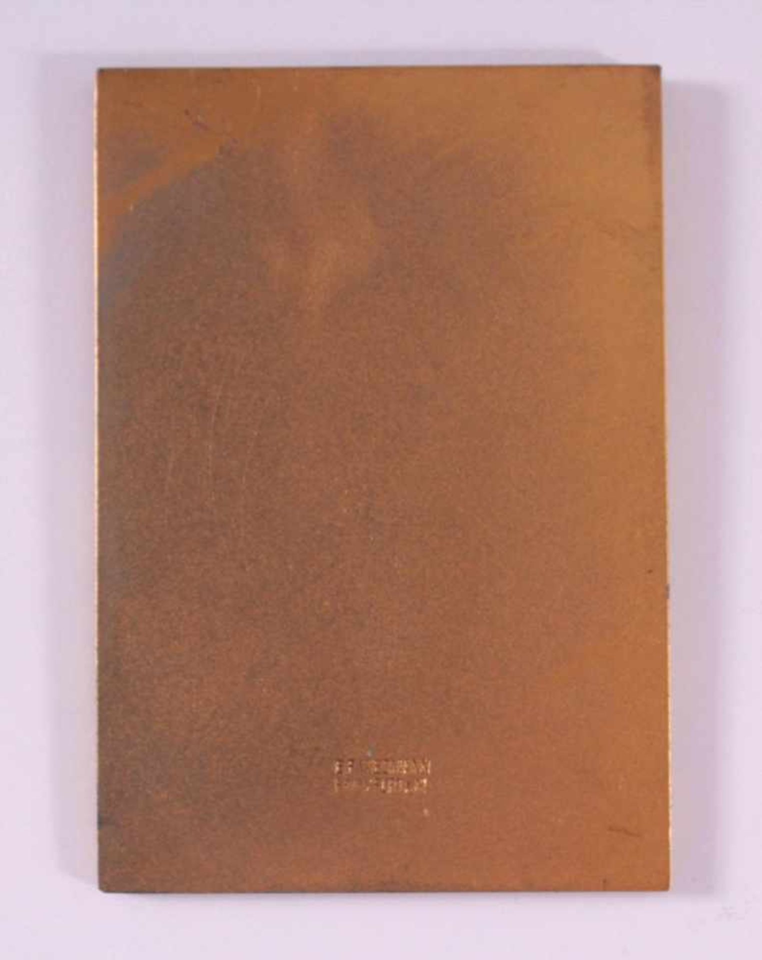 Vergoldete Plakette, Großer Preis IKA 19373. Internationale Kochkunst-Ausstellung, Frankfurt am - Bild 2 aus 3