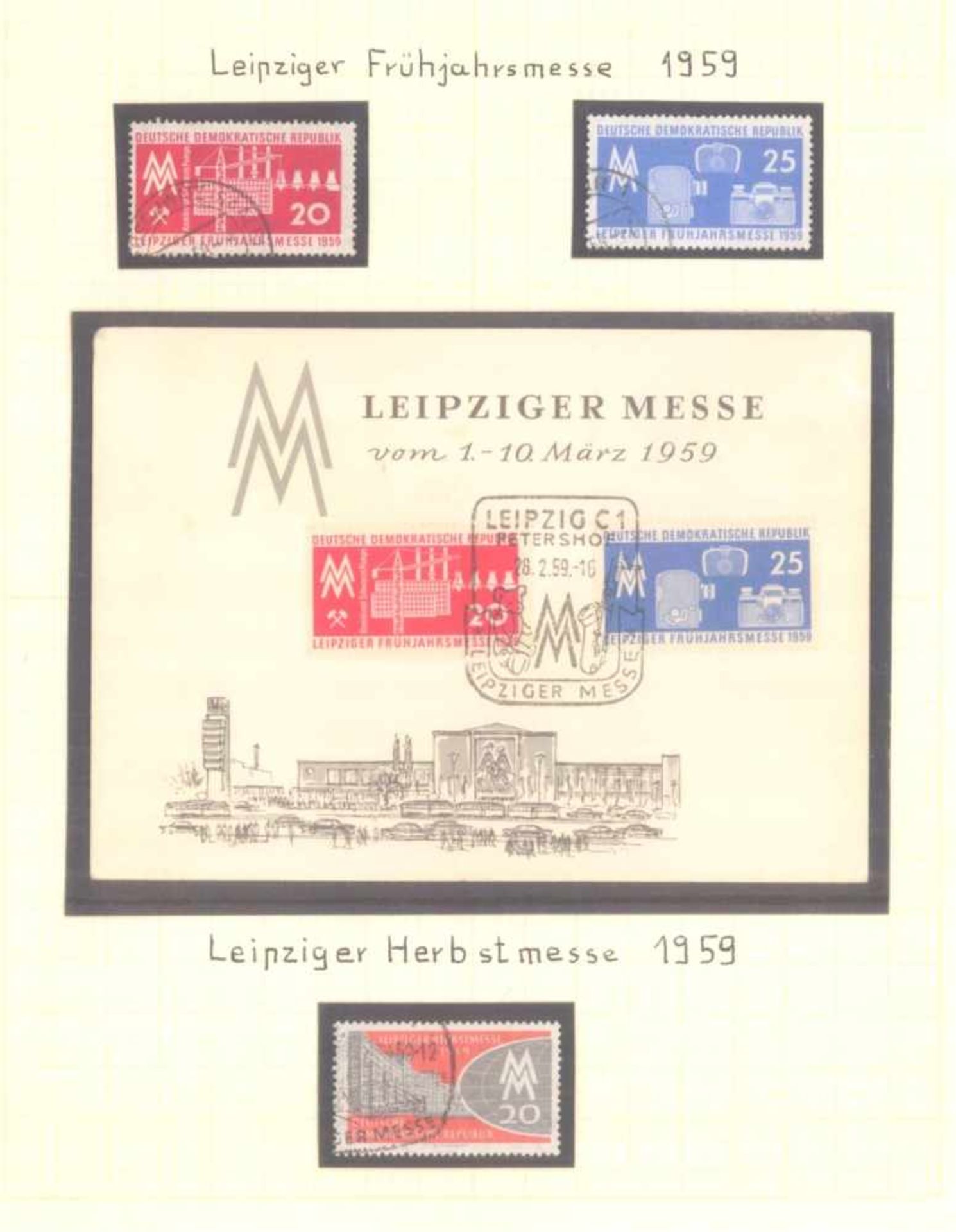 Kleiner Resteposten, Marken und Numisbriefe, Feldpost BWMehrere Teilbögen Drittes Reich (Hitler- - Bild 8 aus 13