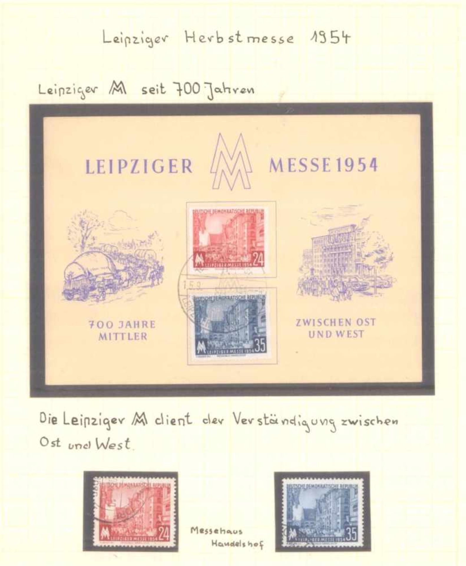 Kleiner Resteposten, Marken und Numisbriefe, Feldpost BWMehrere Teilbögen Drittes Reich (Hitler- - Image 4 of 13