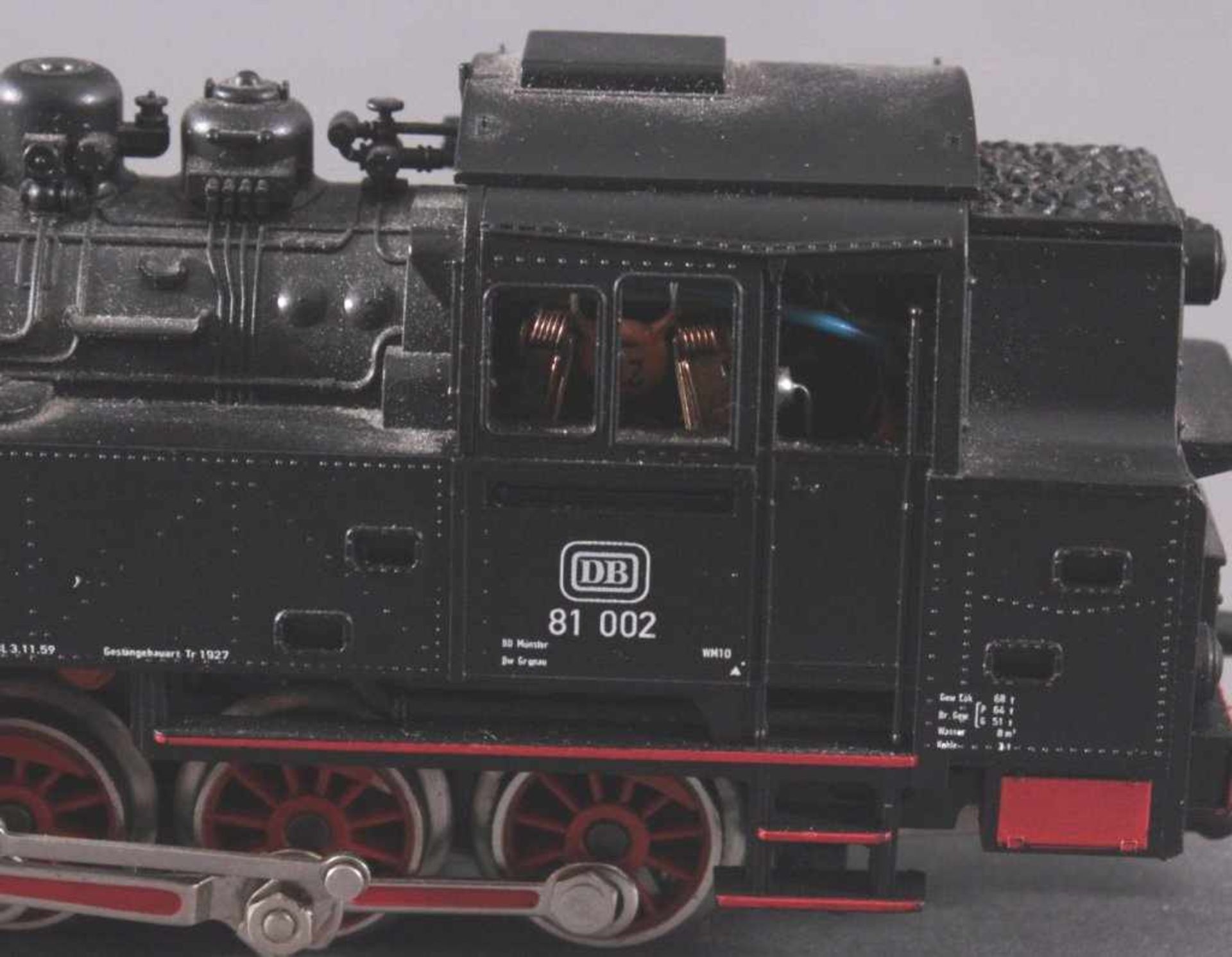 Märklin H0 Dampf-Lok 81 002Mit 11 Kohlewaggons - Image 3 of 3