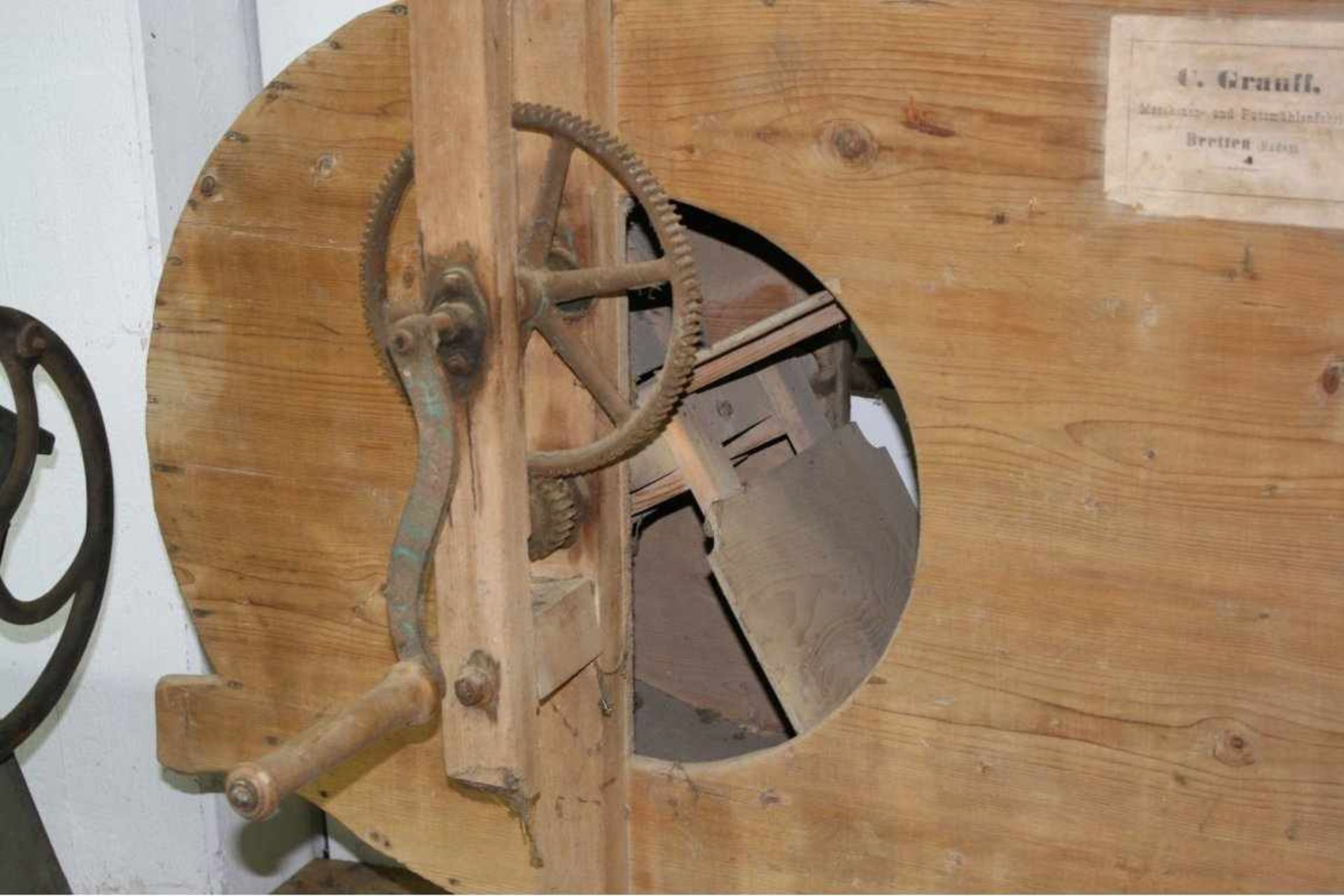Landwirtschaftliche Maschine mit HolzgestellHerstellerbezeichnung C. Grauff Maschinen - Bild 3 aus 5