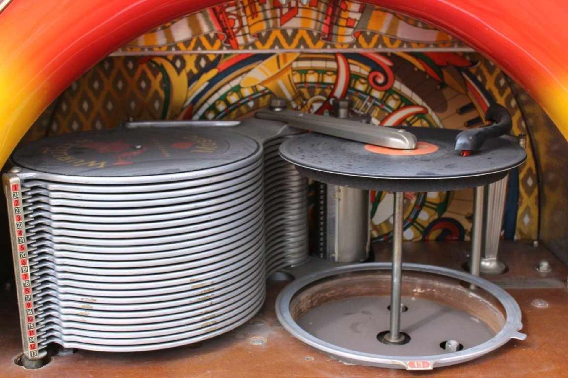Jukebox Wurlitzer Cobra System, Modell 1100Amerikanische Musikbox für 24 Platten, Hersteller: - Bild 3 aus 15