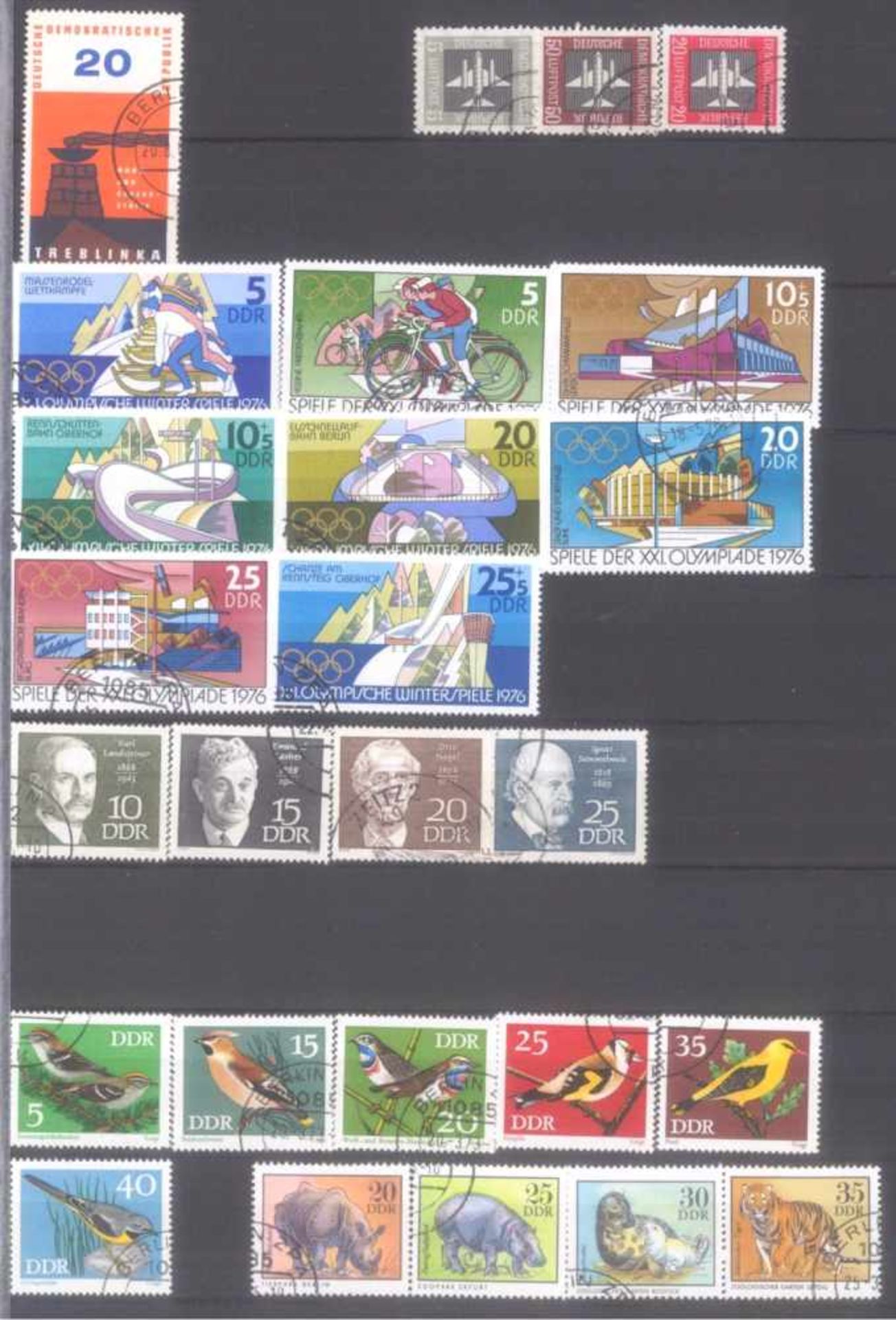 Kleiner Briefmarkennachlass, Bund, DDR, Berlin4 Alben, auch ein wenig Deutsches Reich.Wenig - Image 9 of 15