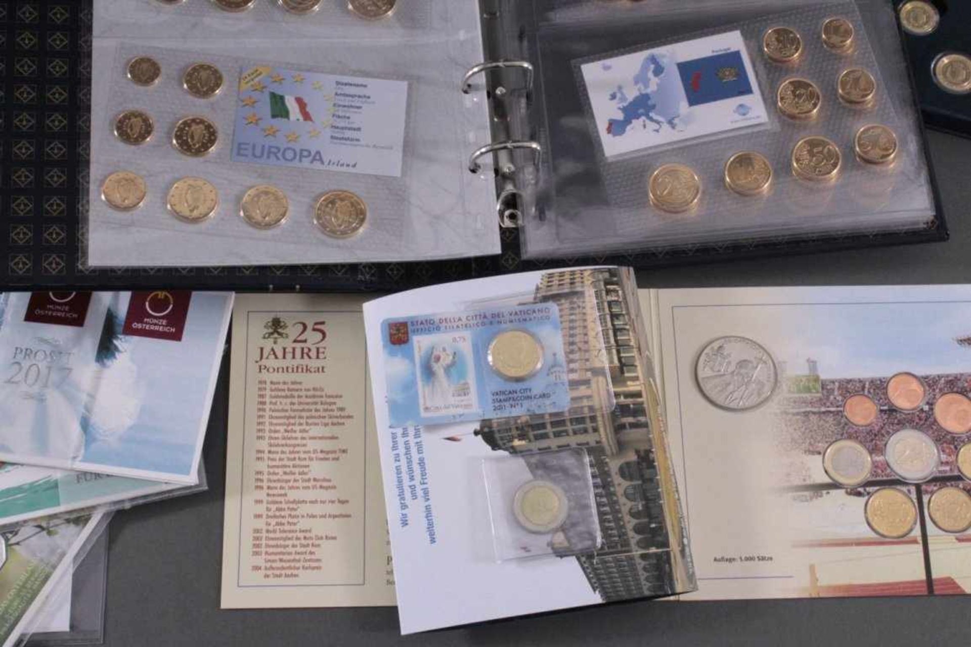 Euro Münzen Sammlung11 KMS Deutschland aus den Jahren 2001 bis 2013 (10x Euround 1x DM), mit jeweils - Image 4 of 5