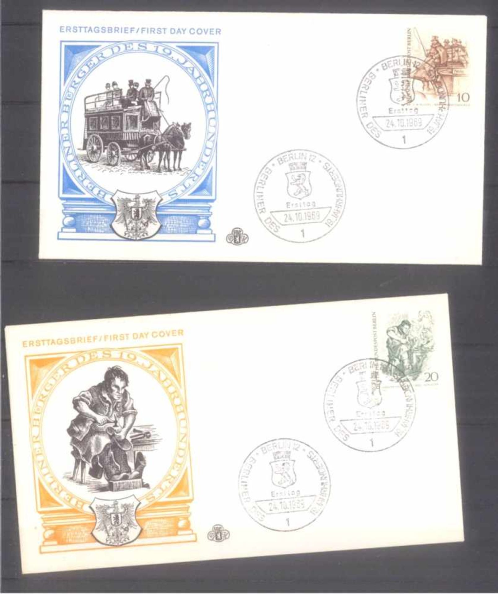 Kleiner Briefmarkennachlass, Bund, DDR, Berlin4 Alben, auch ein wenig Deutsches Reich.Wenig - Image 4 of 15