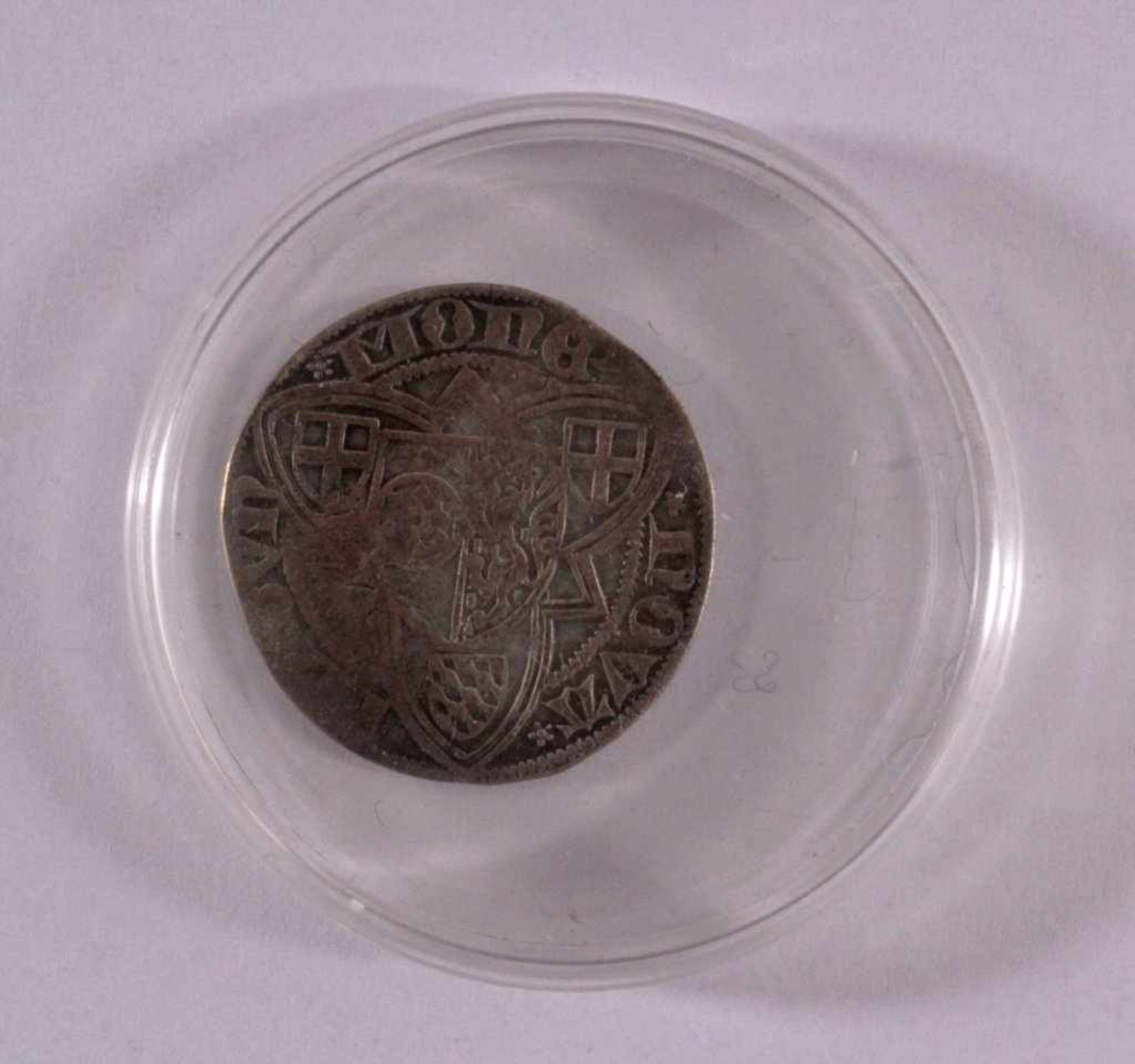 Mainz, Bistum, Weißpfennig o.J.Adolph II. von Nassau, (1461-1462), Erhaltung s - Bild 2 aus 2