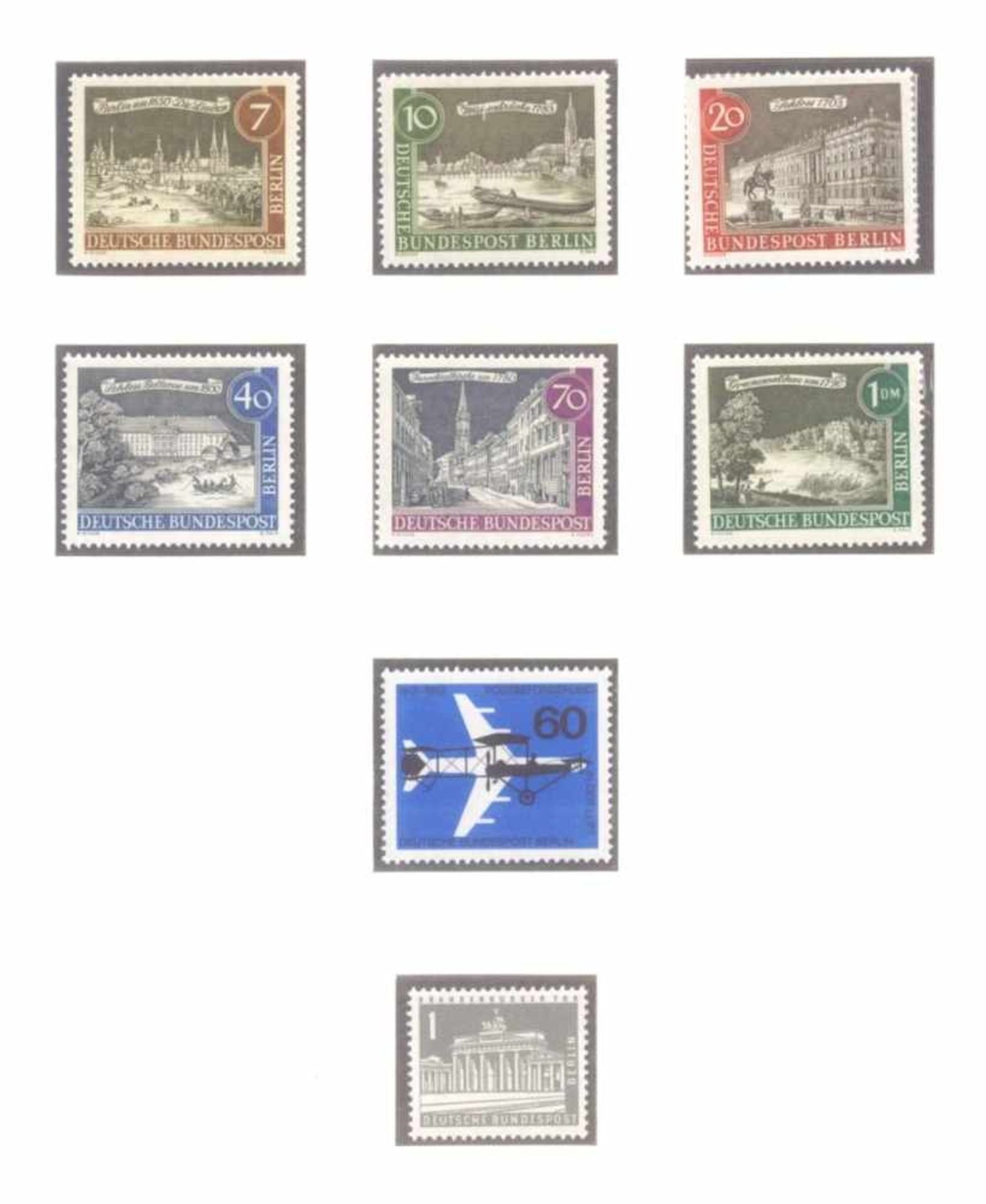 Kleiner Briefmarkennachlass, Bund, DDR, Berlin4 Alben, auch ein wenig Deutsches Reich.Wenig - Image 10 of 15