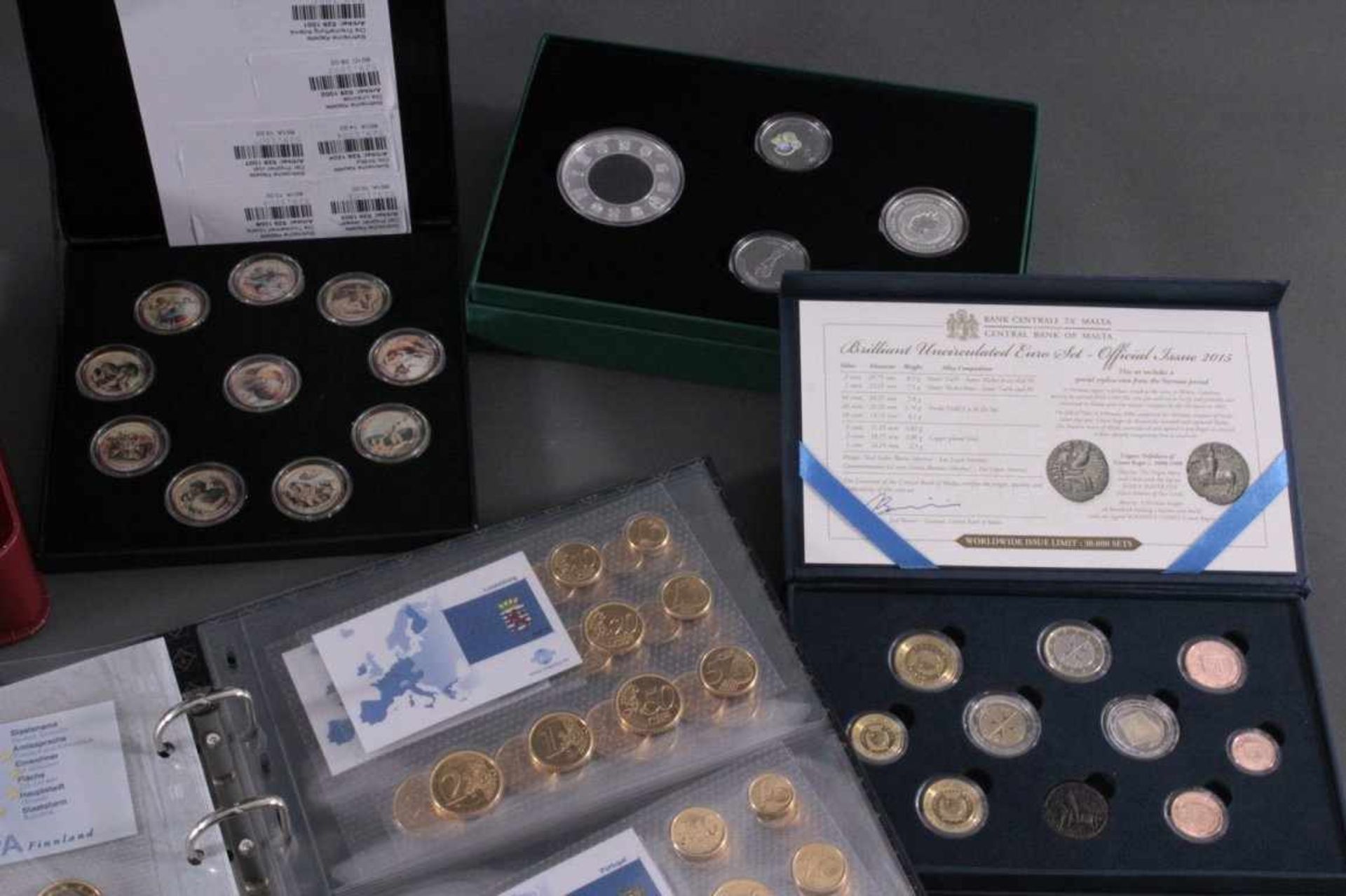 Euro Münzen Sammlung11 KMS Deutschland aus den Jahren 2001 bis 2013 (10x Euround 1x DM), mit jeweils - Image 3 of 5