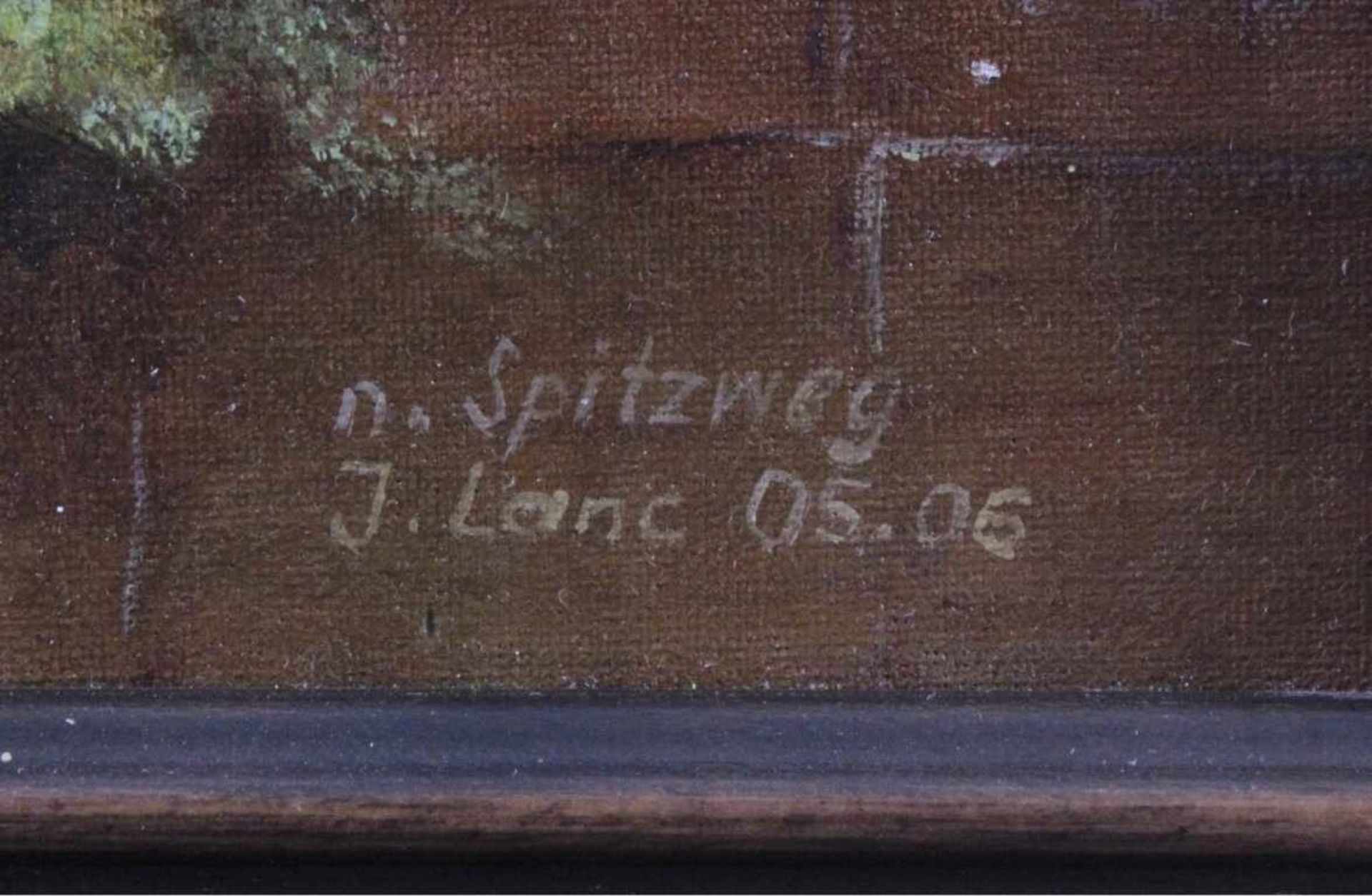 Janusz Lanc geboren 1946 in Polen, SpitzwegSigniert und datiert 05.06 unten rechts, gerahmt, ca. - Bild 3 aus 4