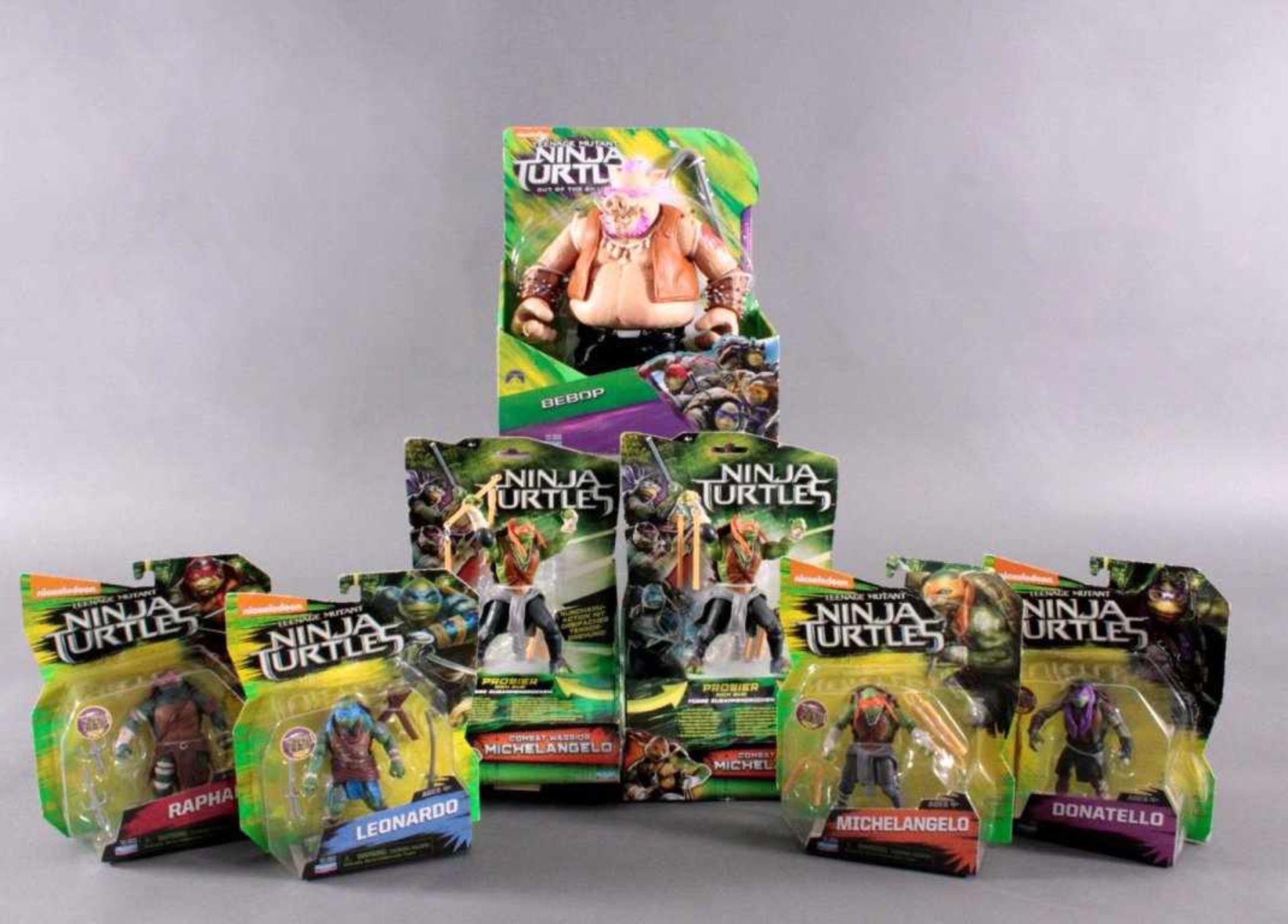 Teenage Mutant NINJA TURTLES und NINJA TURTLES 7 StückPlaymates Teenage Mutant Ninja Turtles (
