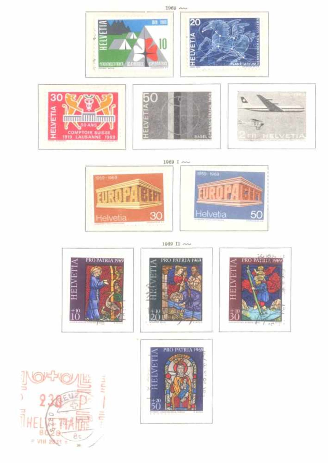 BriefmarkennachlassBunter Sammlungsnachlass aus Bund, Berlin, DDR, Frankreich,Schweiz (auch etwas - Image 11 of 14