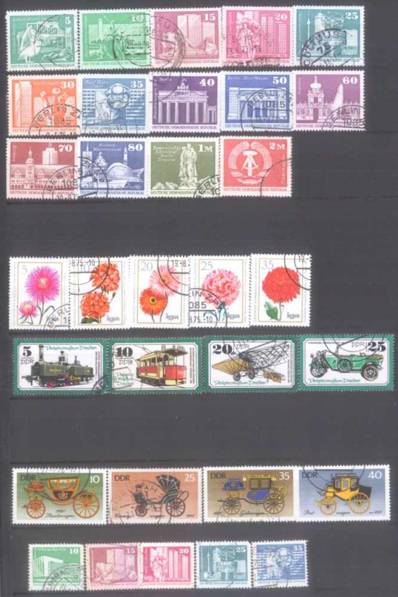 Kleiner Briefmarkennachlass, Bund, DDR, Berlin4 Alben, auch ein wenig Deutsches Reich.Wenig - Image 5 of 15