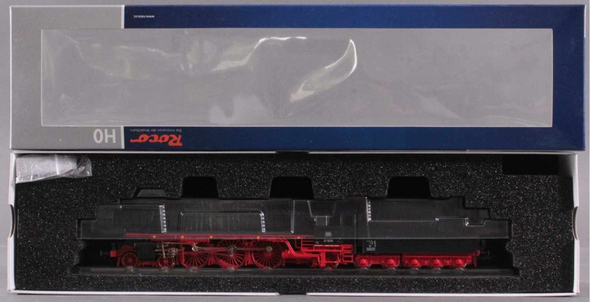 Roco Dampflokomotive 63222 DB 01 1056, Spur H0Neuwertig und in Originalverpackung.