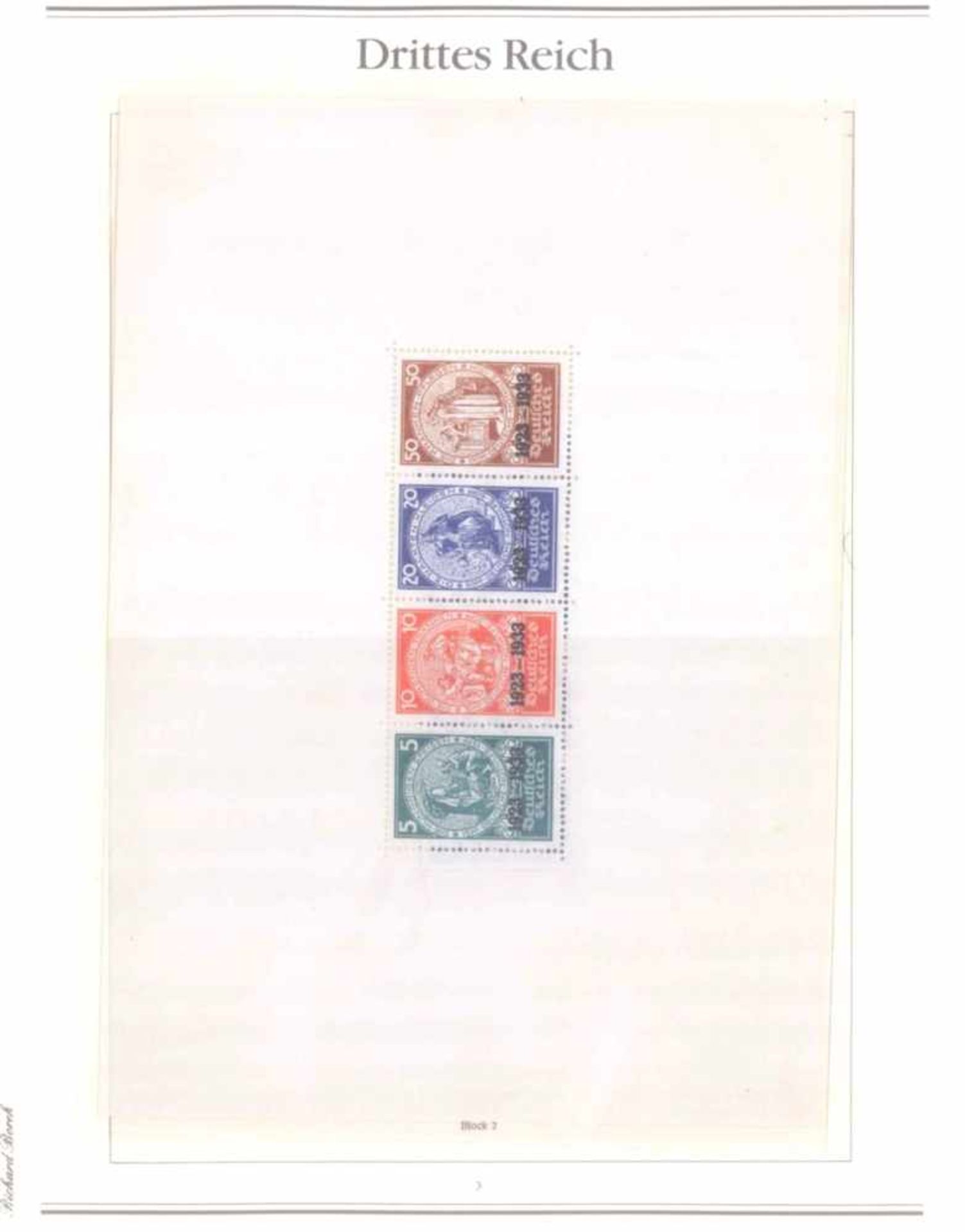 Sammlung deutsches Reich, 1933-1945Schöne Zusammenstellung, zumeist postfrischer Marken, - Bild 4 aus 20