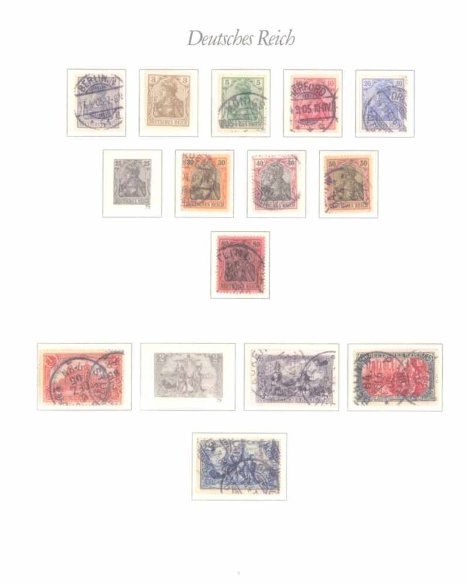 Deutsches Reich bis 1871-1932Guter Sammlungsnachlass in postfrisch und auch ungebraucht /mit kleinen - Bild 5 aus 15