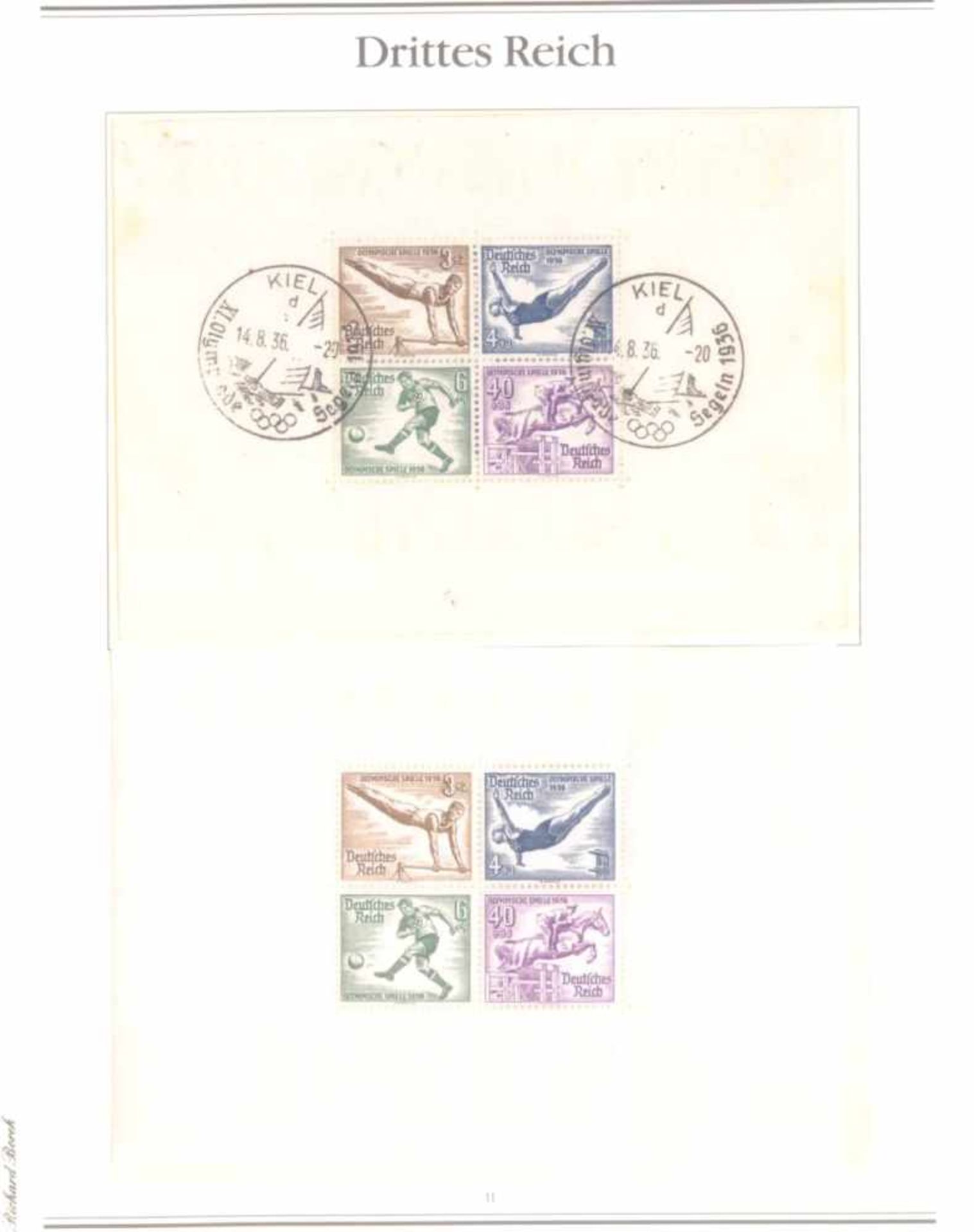 Sammlung deutsches Reich, 1933-1945Schöne Zusammenstellung, zumeist postfrischer Marken, - Bild 12 aus 20