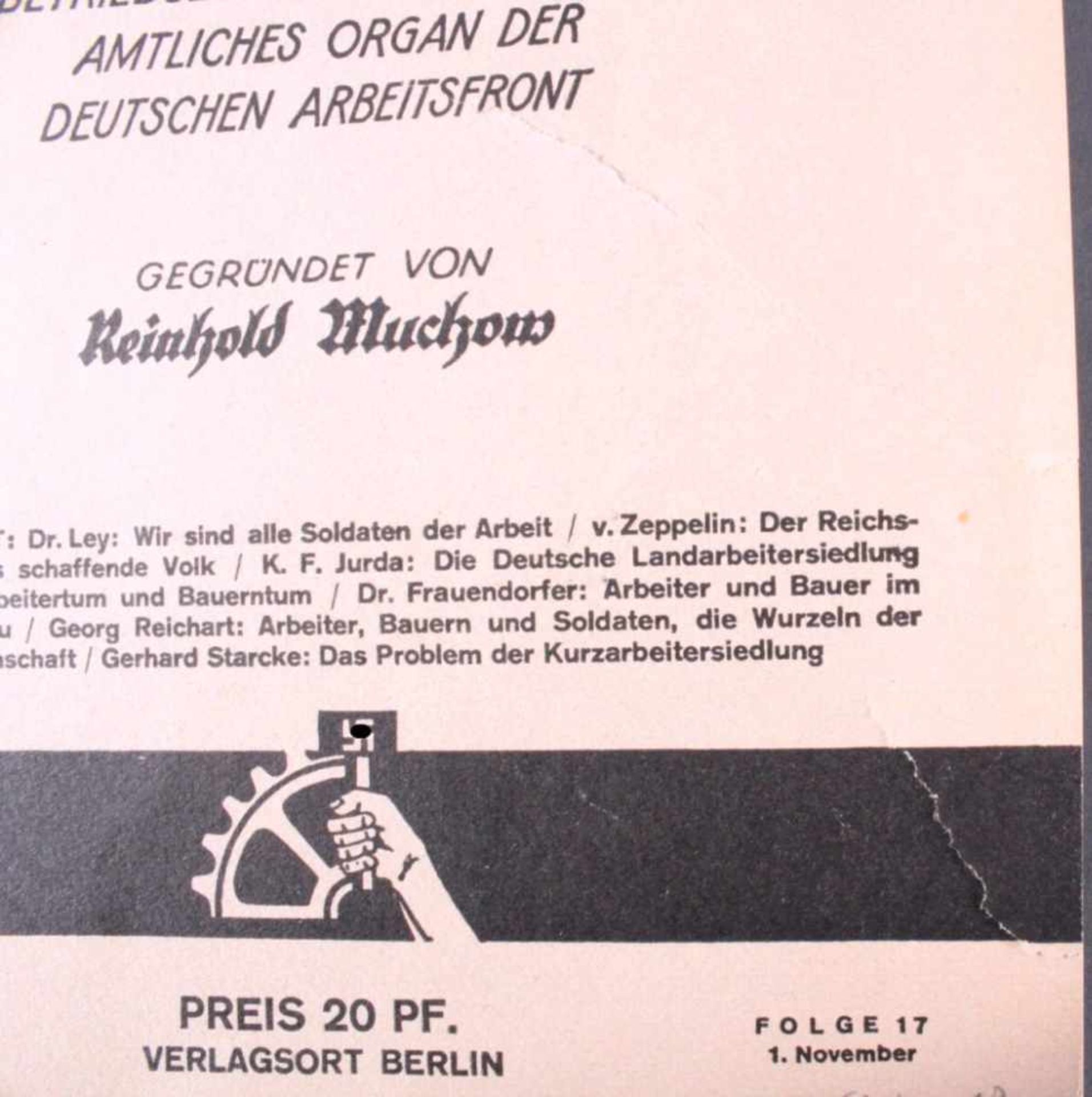 Drittes Reich, Konvolut Bücher1x Deutsche Größe von 1938, dabei eine Widmung mitUnterschrift "Zur - Bild 4 aus 4