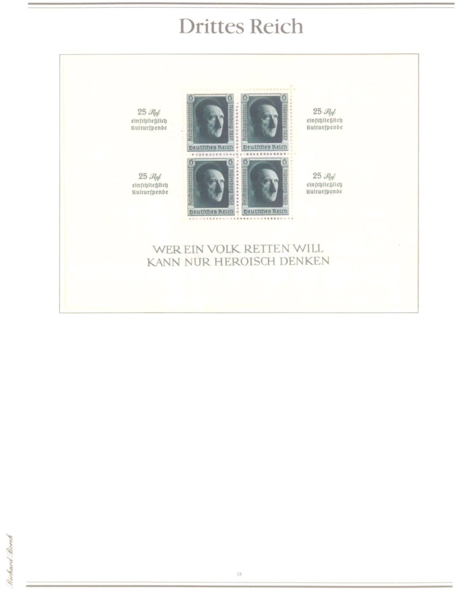 Sammlung deutsches Reich, 1933-1945Schöne Zusammenstellung, zumeist postfrischer Marken, - Bild 20 aus 20
