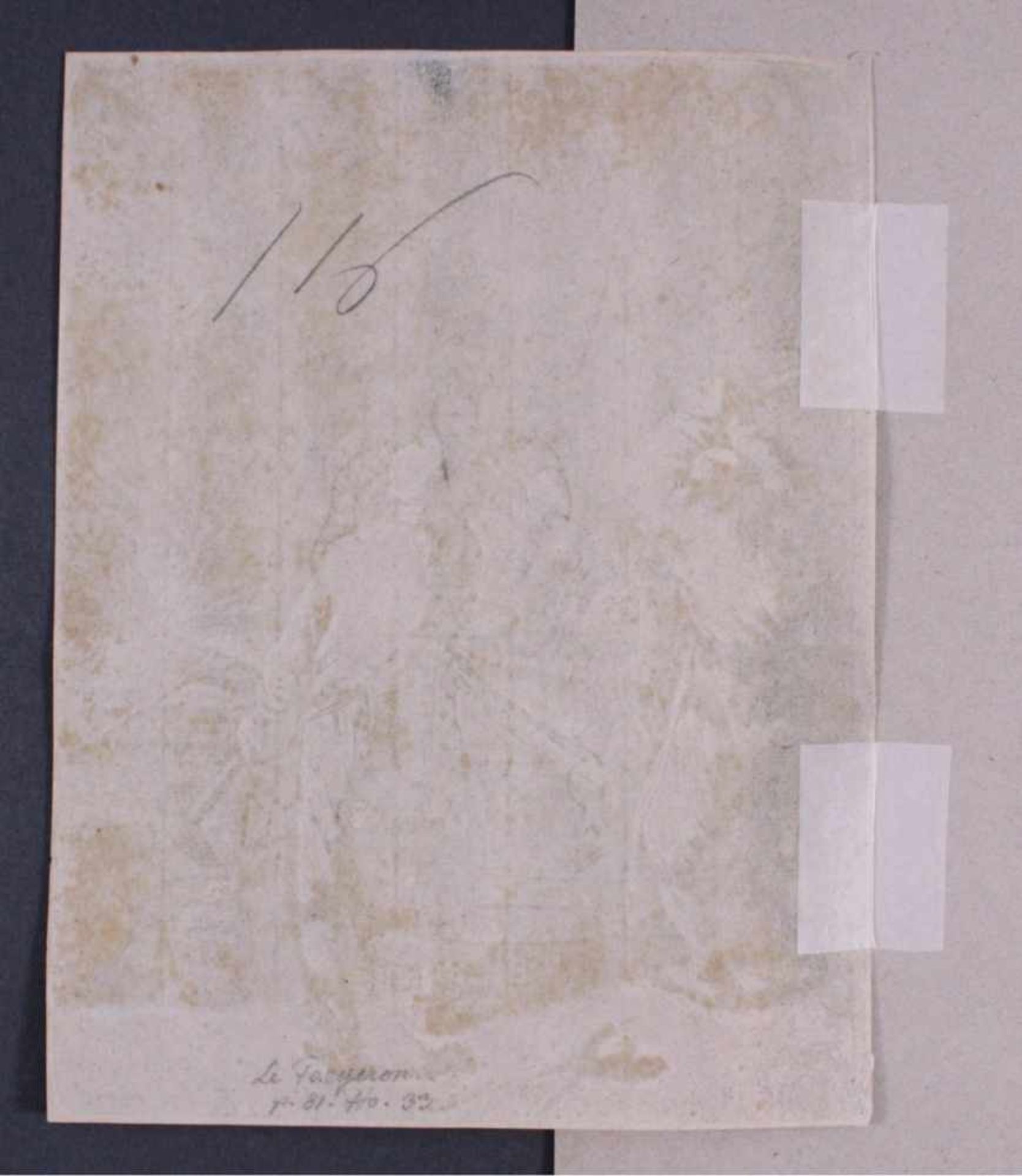 Jan Georg Vliet (ca. 1610-1637)"Le Fogeron". Radierung. In der Platte signiert, ca. 21 x 16cm - Bild 4 aus 4