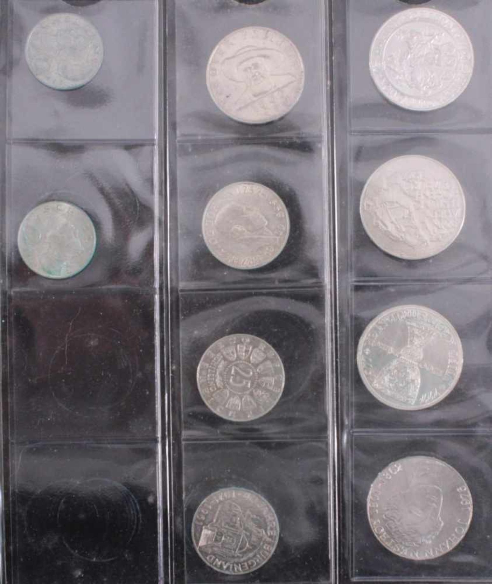 Über 2000 Schilling in SilbermünzenDarunter 100-Schilling, 50-Schilling und 25-Schilling Münzenin - Bild 4 aus 5