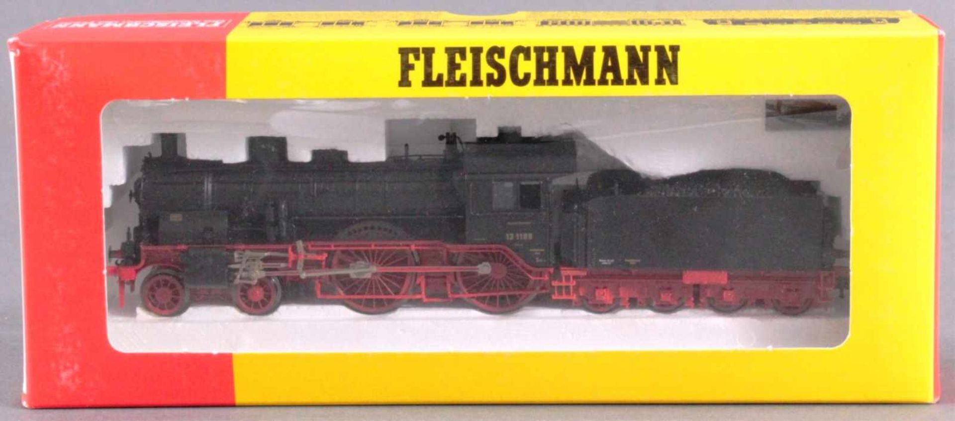 Fleischmann Dampflok mit Tender 4113 BR 13 1189 Spur H0Neuwertig und in der Originalverpackung - Bild 3 aus 3