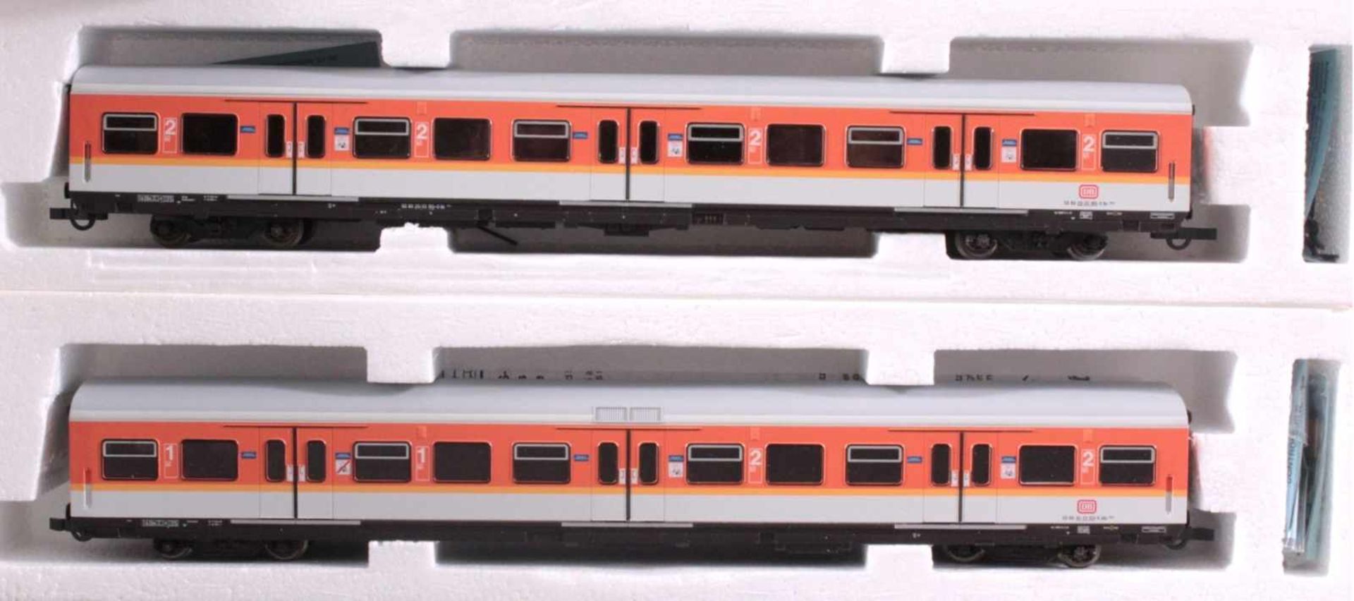 Roco Dampf-Lok 43271, 74 904 Spur H0 mit 4 WaggonsNeuwertig und in der Originalverpackung, Waggons - Bild 3 aus 6