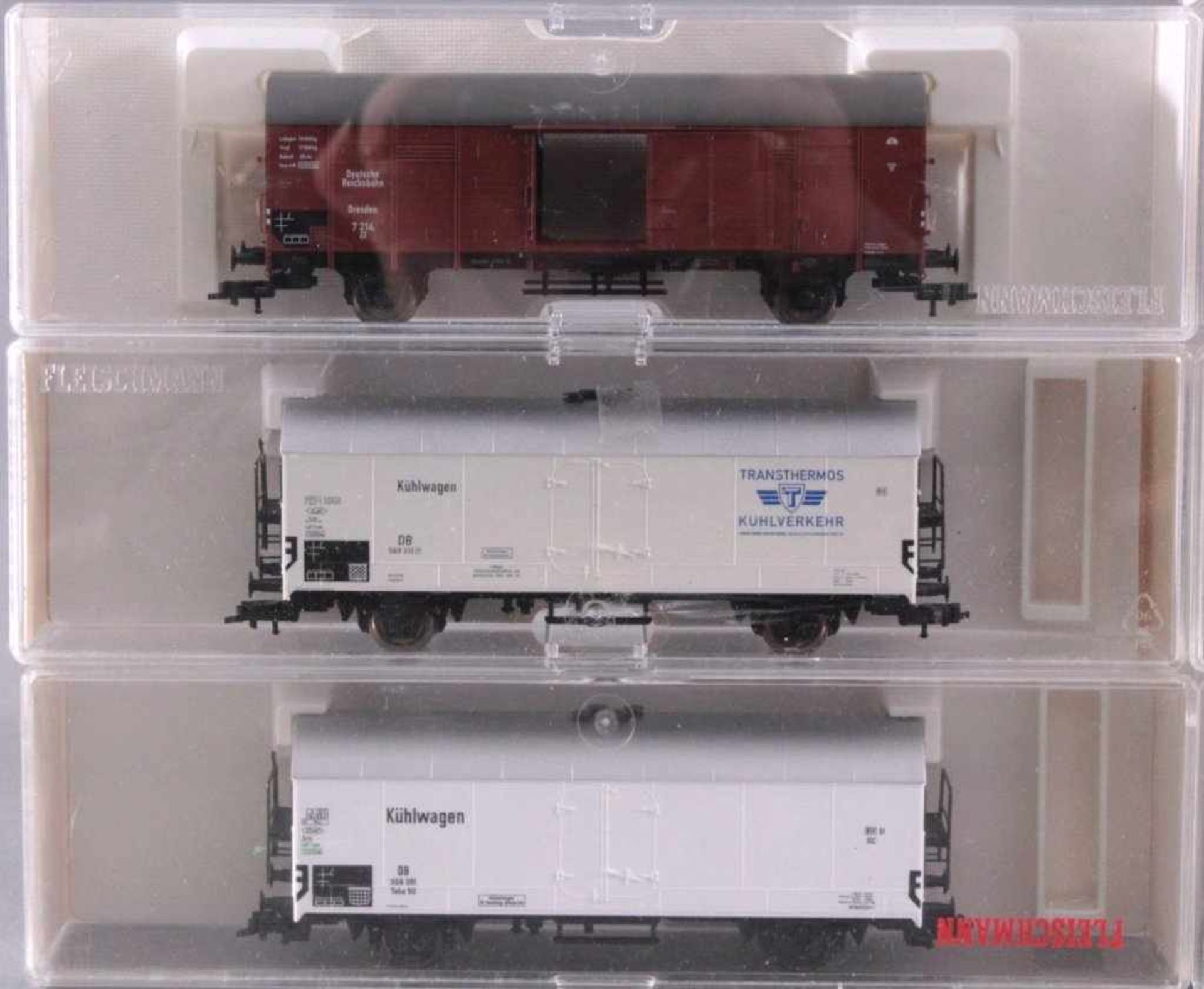 10 Fleischmann Waggons Spur H0Neuwertig und in Originalverpackung, 5304, 5320, 5244, 530902, 5344, - Image 2 of 4