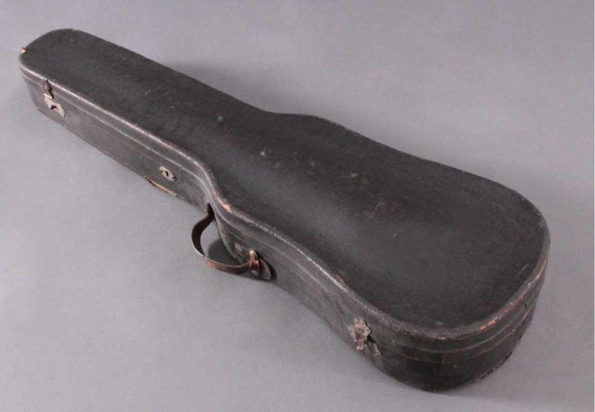 Geige / Violine mit Bogen und Geigenkasten um 1900Ca. Korpus Länge 36 cm. - Bild 9 aus 9