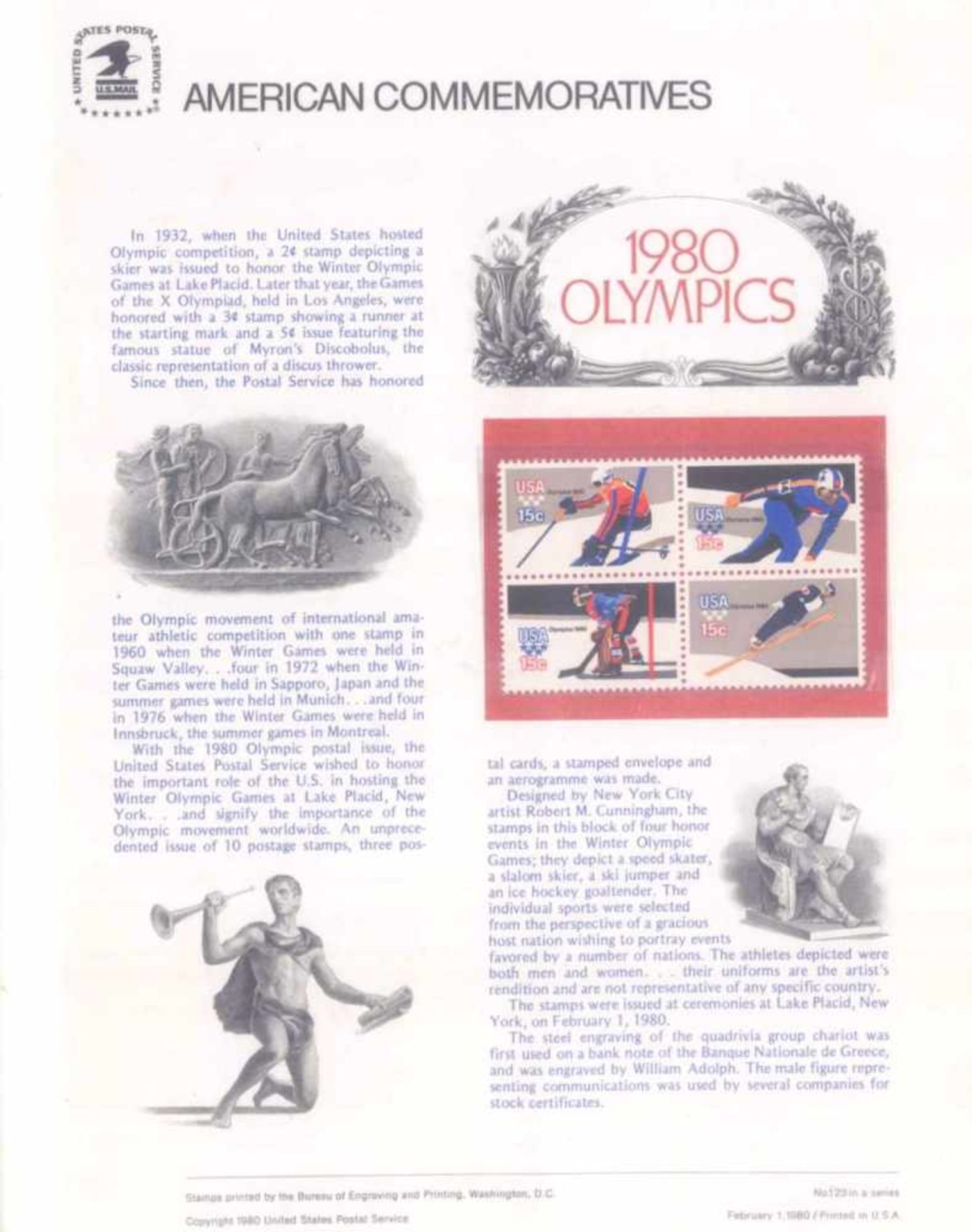 Olympiade 1980 in MoskauWeitestgehend komplette Abo-Sammlung in einem Album derDeutschen - Bild 8 aus 8