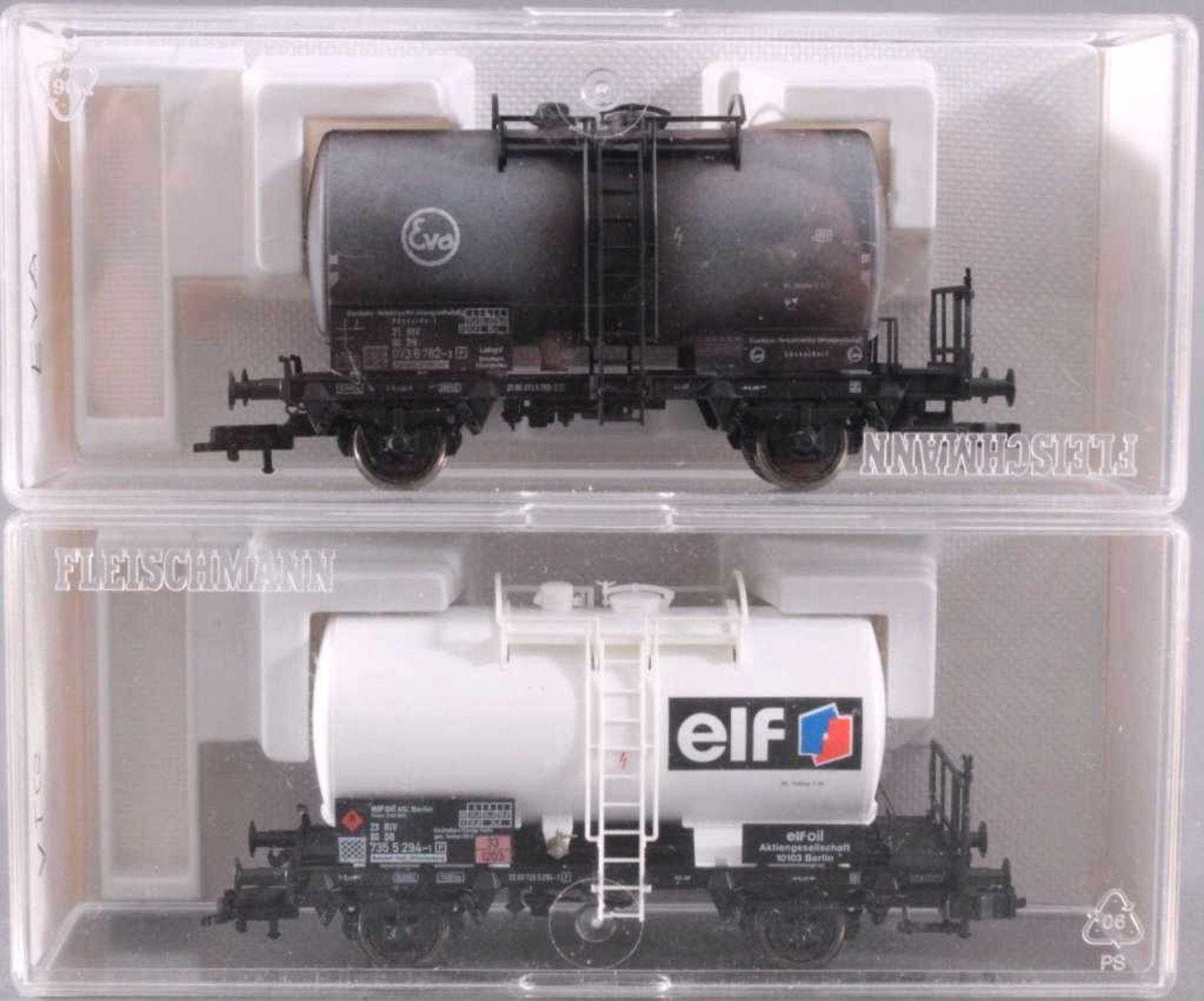 Fleischmann E-Lok E1912 Spur H0 mit 4 Waggons855416, 5414, 5346 und 85 5415 - Bild 4 aus 5