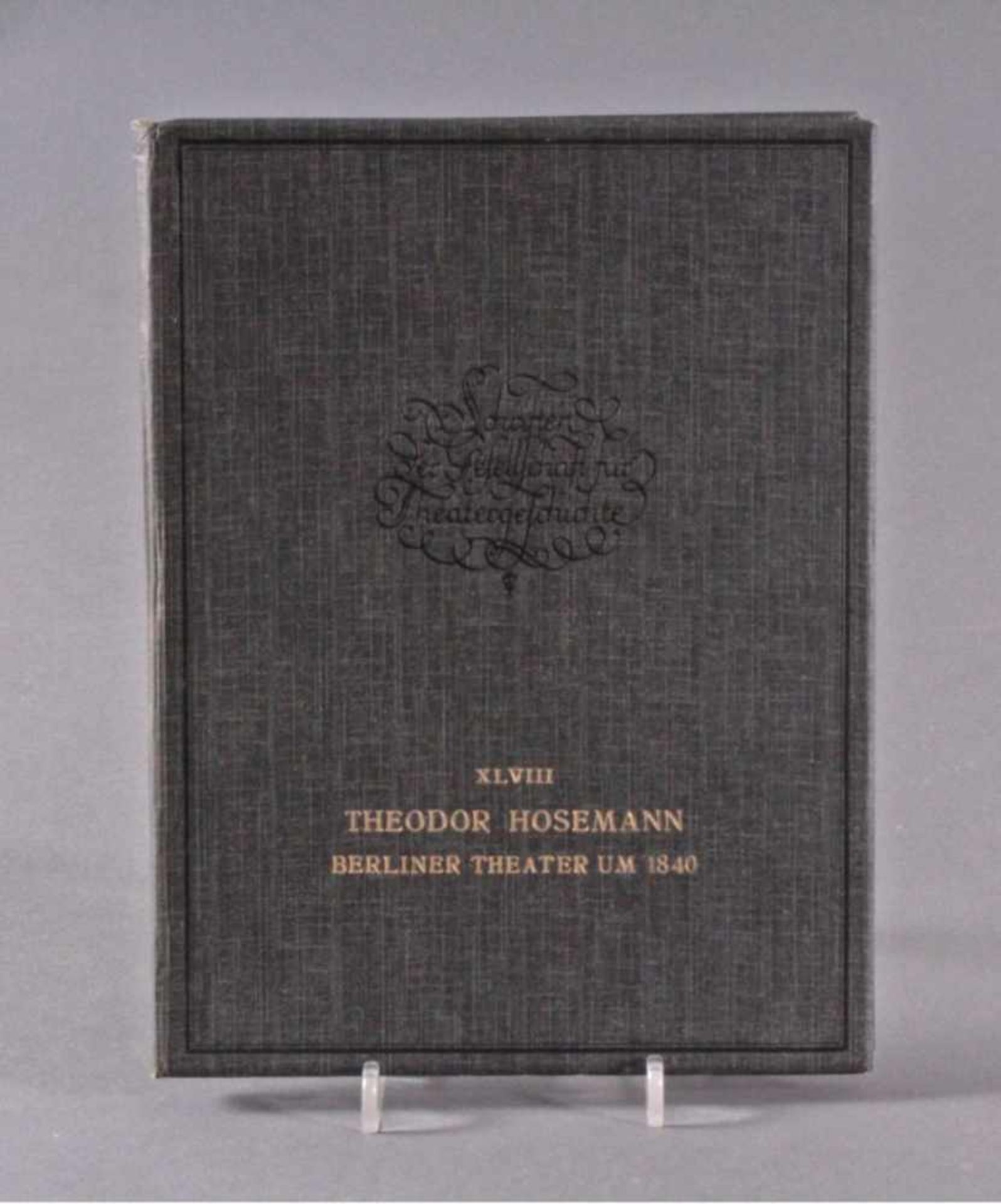 Theodor Hosemann, Berliner Theater um 184012 Zeichnungen herausgegeben von W. Klara und R.