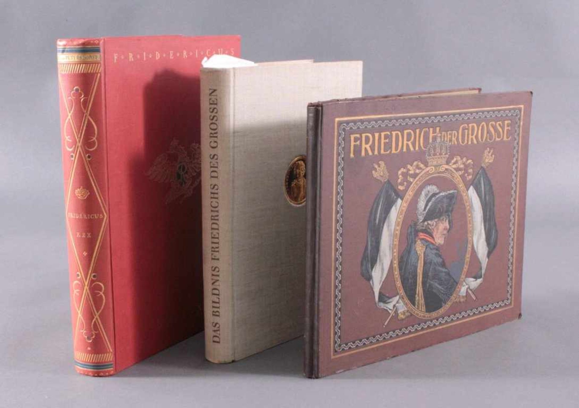 3 Bücher zum Thema Friedrich der Große1x Das Bildnis Friedrich des Großen, Nibelungen VerlagBerlin