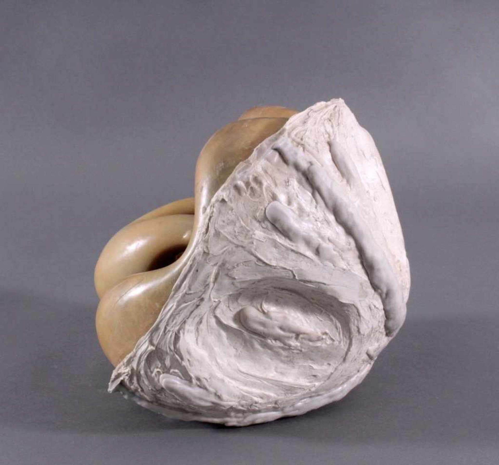 Anton Jezovsek Zvone (1935-2017) - "Embryo"Skulptur aus Wachs/Kunststoff, ca. 27 x 31 x 28 cm.Aus - Bild 4 aus 4