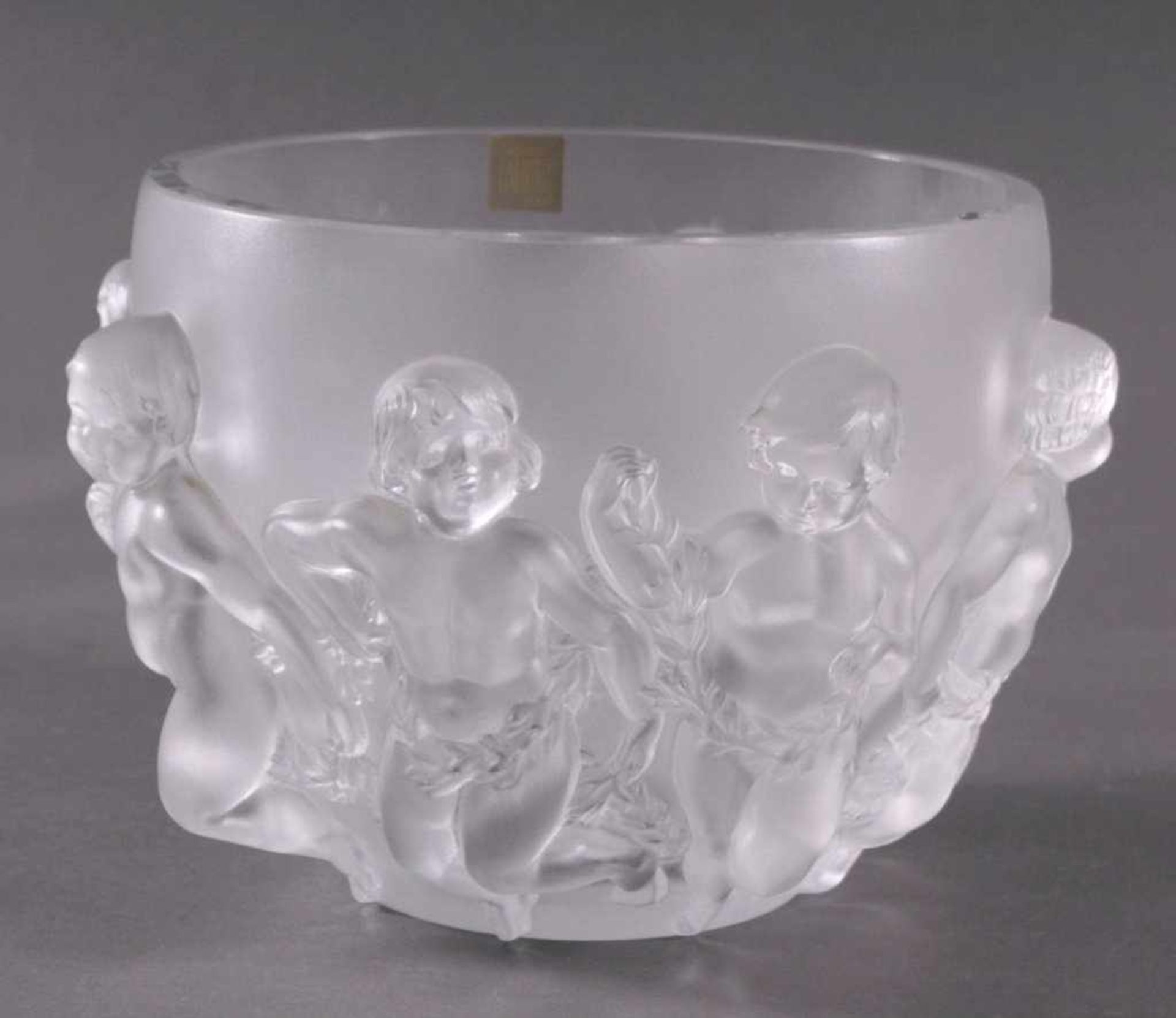 Große Vase, "Luxembourg" - Lalique Cristal Paris20. Jahrhundert, Entwurf René Lalique, 1945. - Bild 2 aus 6