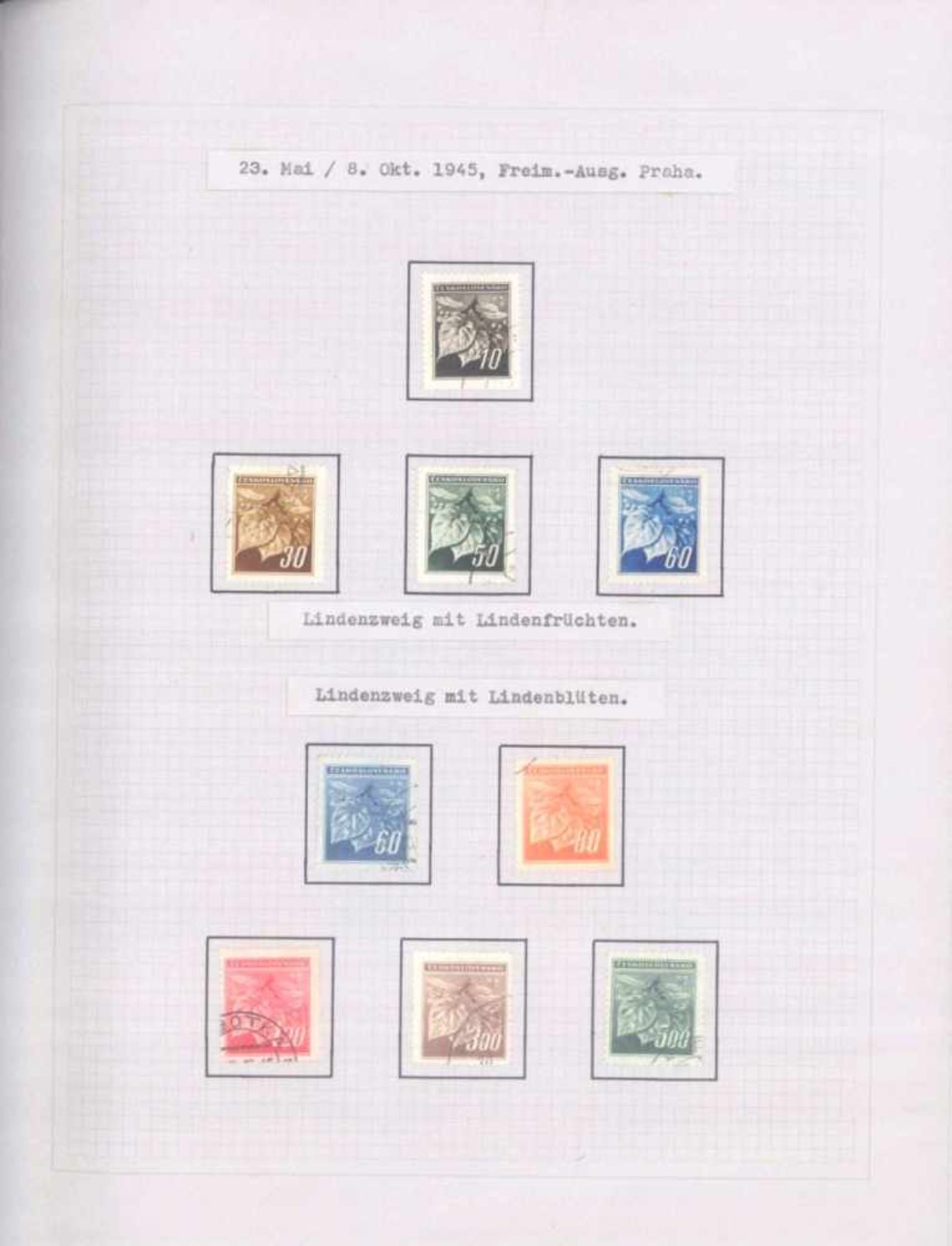 Ausstellungssammlung CSSR 1945-1992Komplette Aussstellungssammlung der CSSR in 8 Alben aus - Bild 17 aus 22