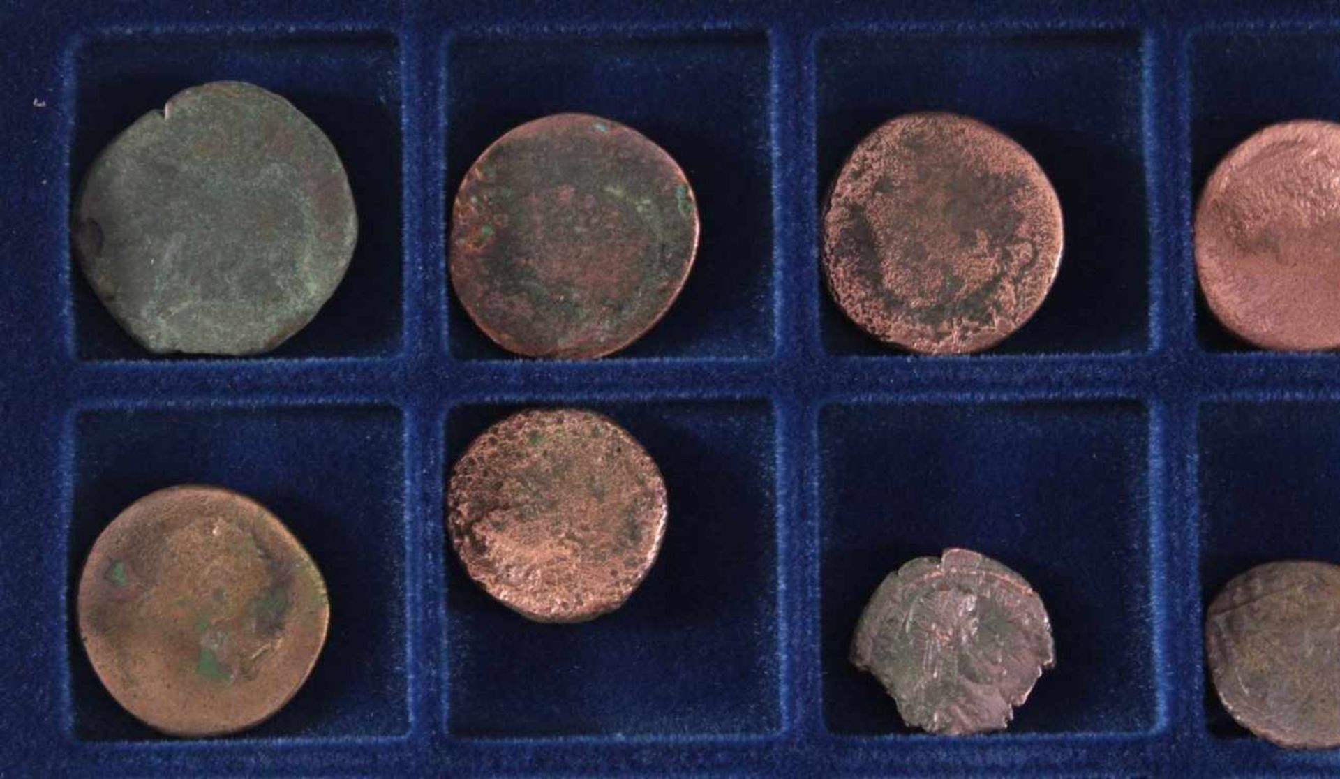 20 römische Großmünzenungereinigte Bodenfunde aus alter Sammlung. - Bild 2 aus 3