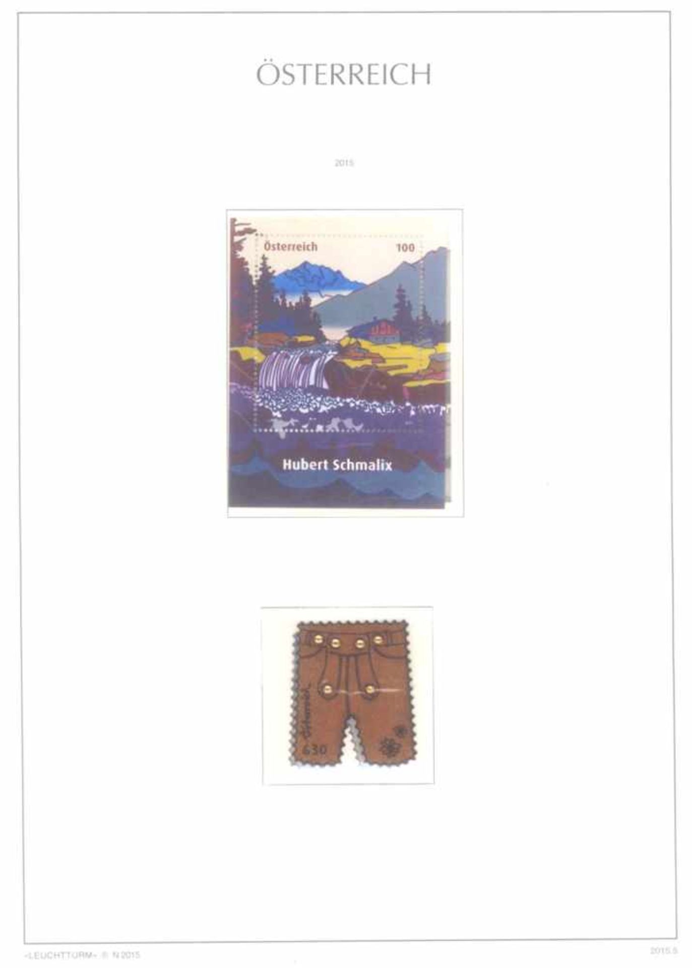 Österreich, 2006-2016 postfrisch, über 1000 Euro NomiSammlung in 3 Vordruck-Alben. Größtenteils - Image 7 of 7
