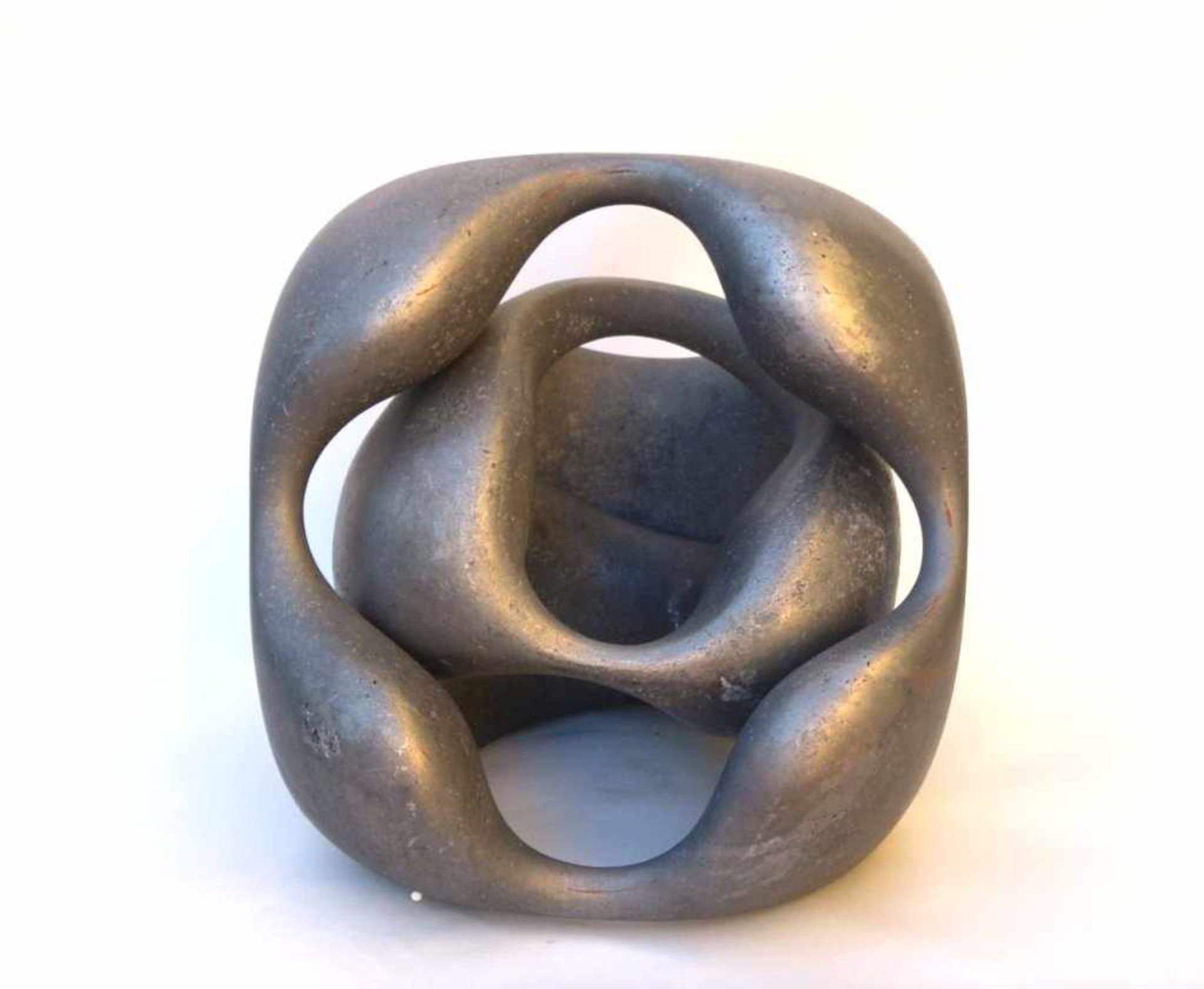 Anton Jezovsek Zvone (1935-2017)Skulptur aus Aluminium. Ohne Titel, unsigniert, Maßeca. 50 x 55 x 47