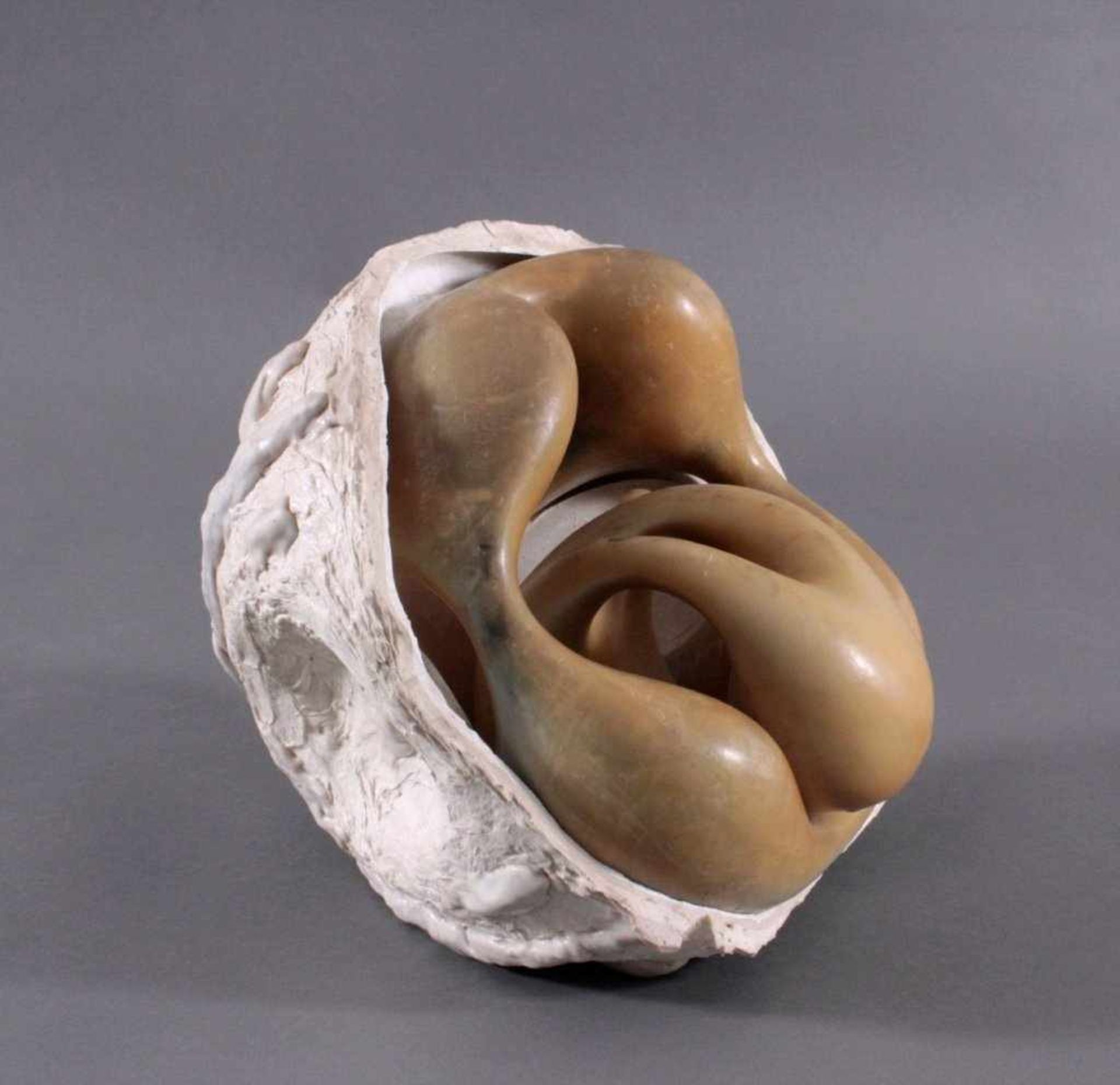 Anton Jezovsek Zvone (1935-2017) - "Embryo"Skulptur aus Wachs/Kunststoff, ca. 27 x 31 x 28 cm.Aus - Bild 2 aus 4