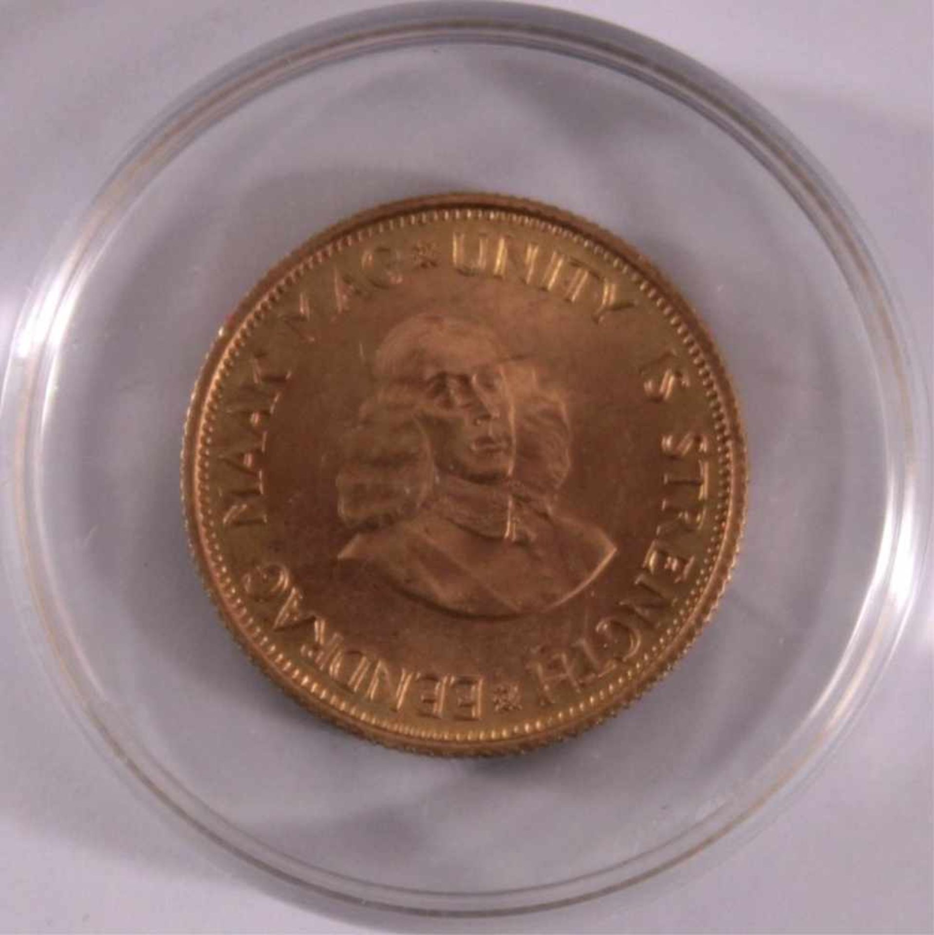 2 Rand Goldmünze 1964Gewicht ca. 7,9, 916/1000 Gelbgold