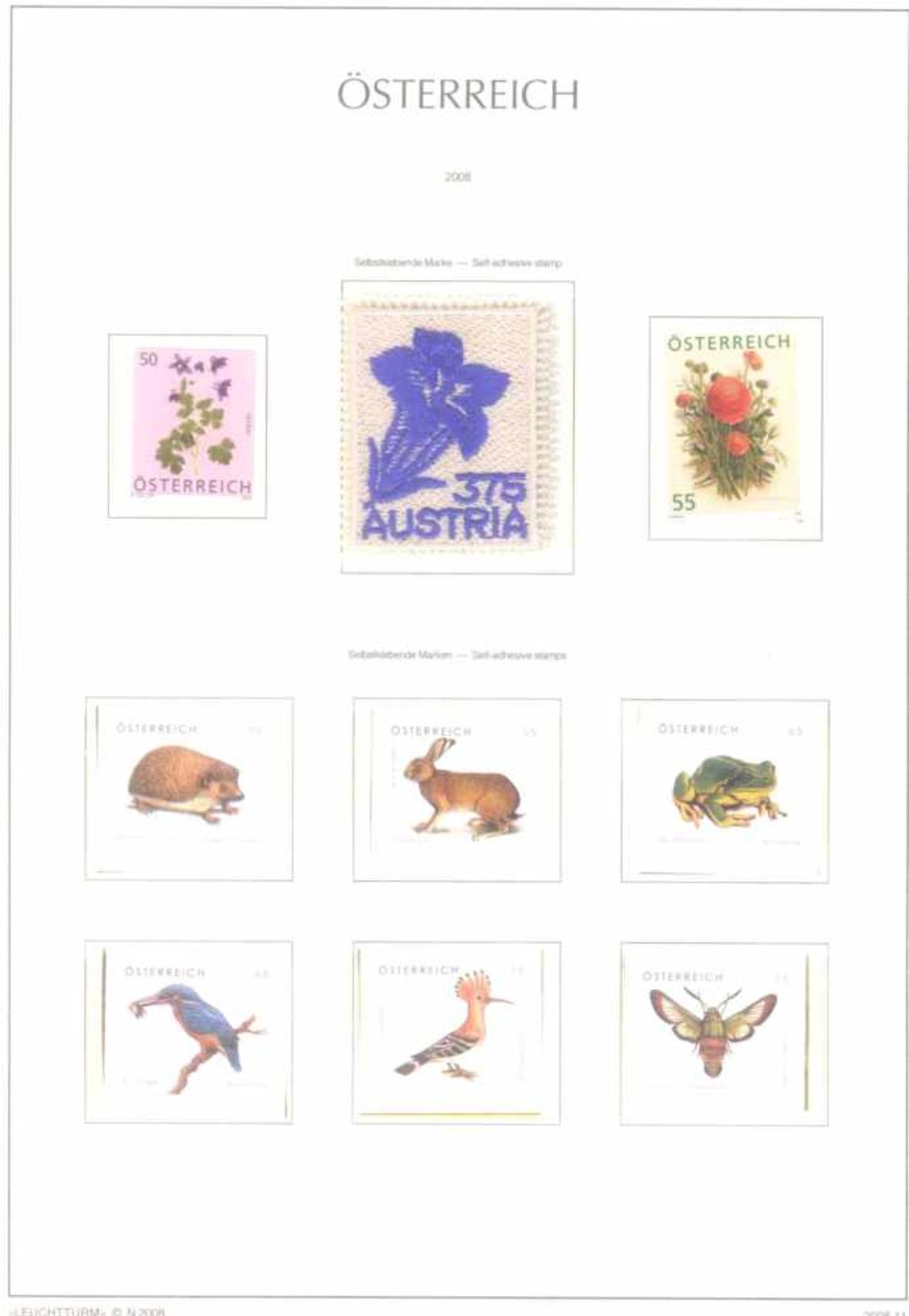 Österreich, 2006-2016 postfrisch, über 1000 Euro NomiSammlung in 3 Vordruck-Alben. Größtenteils - Image 3 of 7
