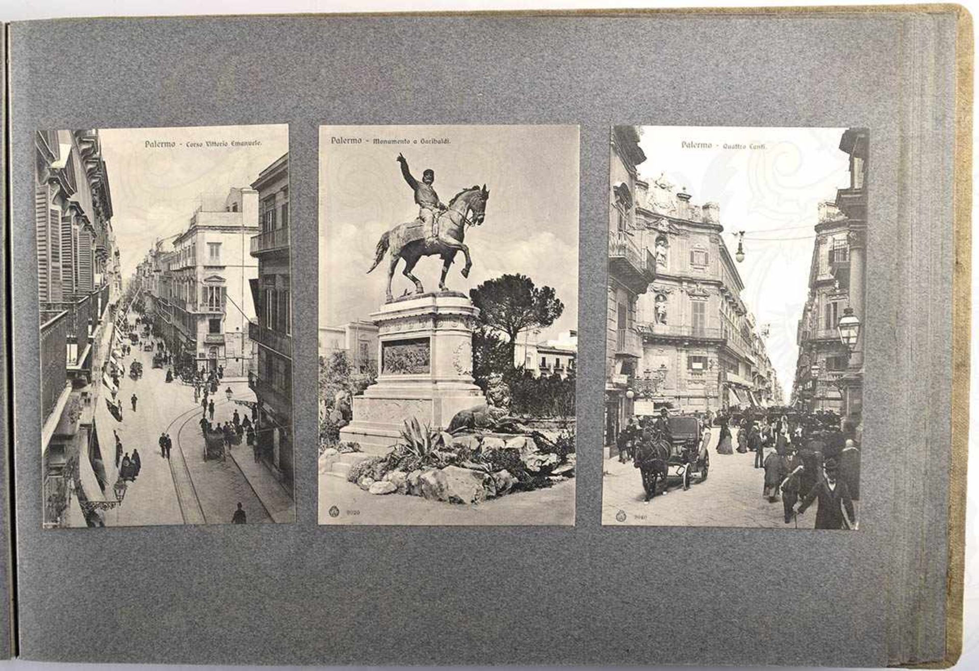 2 FOTOALBEN SCHIFFSREISEN, 1907/1908 Schottland u. Mittelmeer (Dt. Levante Linie Hambg.-Dampfer ,, - Bild 5 aus 5