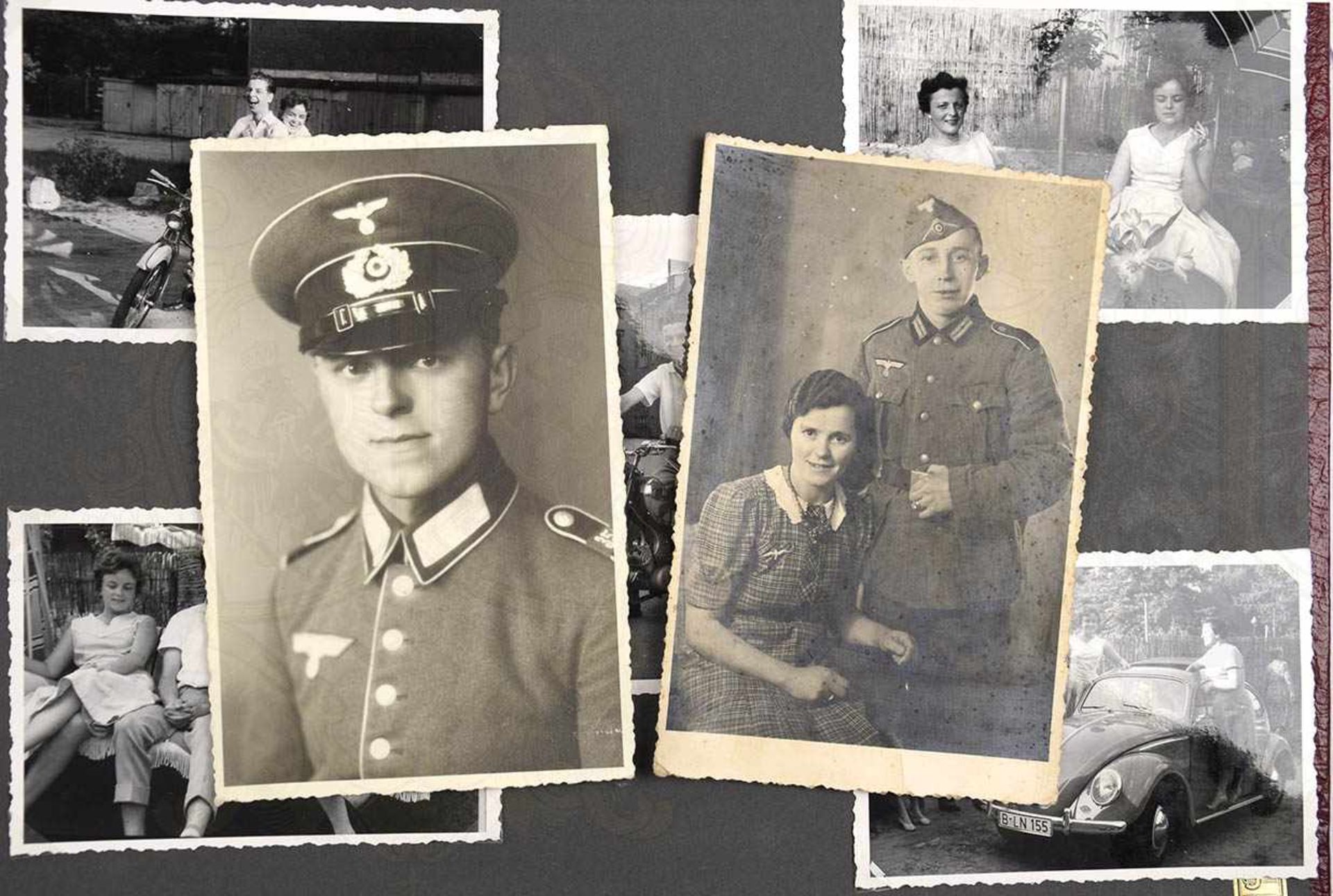 FOTOALBUM EINER WEST-BERLINER FAMILIE, ca. 200 Aufn., 30er-60er Jahre, meist nach 1945, dabei: - Bild 4 aus 4