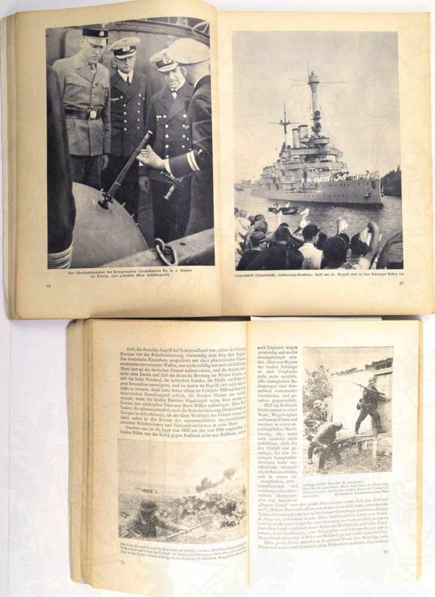 2 TITEL, Köhlers illustrierter Heereskalender 1943, zahlr. Fotos, Titelbild v. Willrich; Der - Bild 2 aus 2