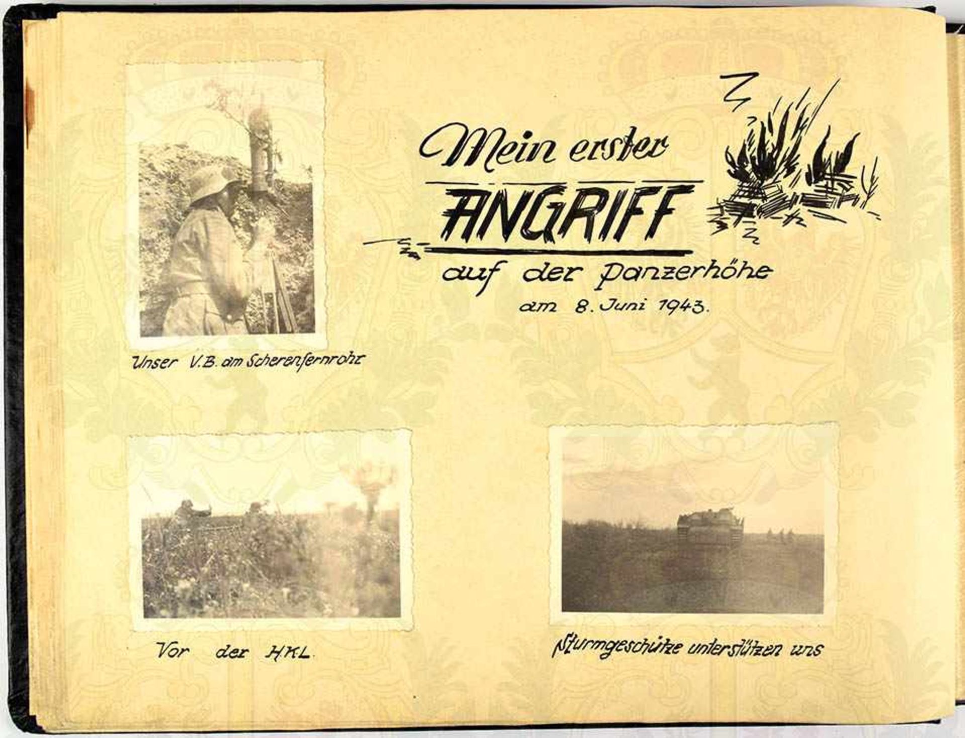 FOTOALBUM EINES FUNKER-GEFREITEN, v. Grenadier-Rgt. 21 (17. ID), 153 Fotos, Eintritt 1942 b. d. - Bild 2 aus 5