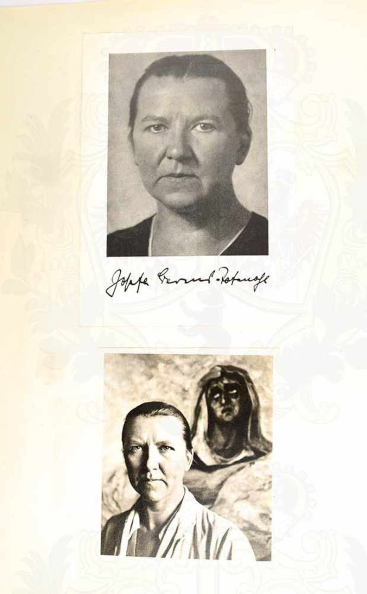 ERINNERUNGSALBUM JOSEFA BERENS-TOTENOHL, (1891-1969, Völkische Schriftstellerin u. Heimatdichterin - Bild 2 aus 2