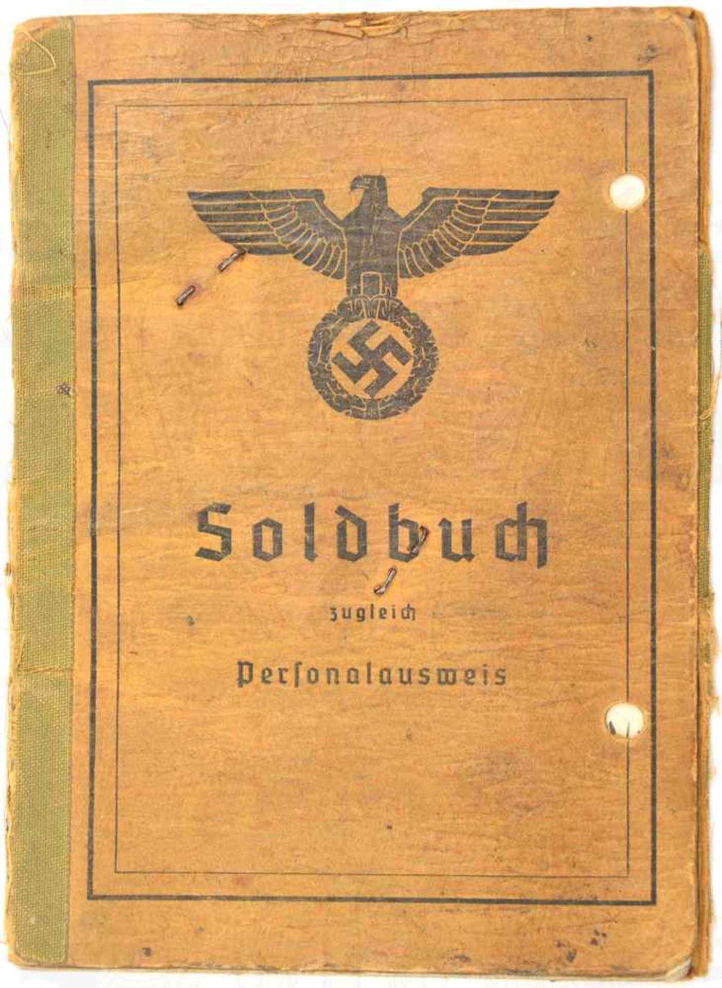 SOLDBUCH RESERVEOFFIZIERS-BEWERBER, (ROB) d. Nachrichten-Ersatz-Abteilung 6 Bielefeld,