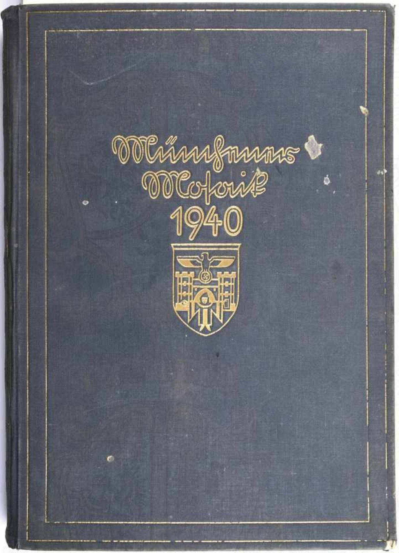 MÜNCHENER MOSAIK, 11 Ausgaben, 3. Jg., Dez. 1939-Nov. 1940, 372 S., zahlr. tls. farbige Abb., PK-