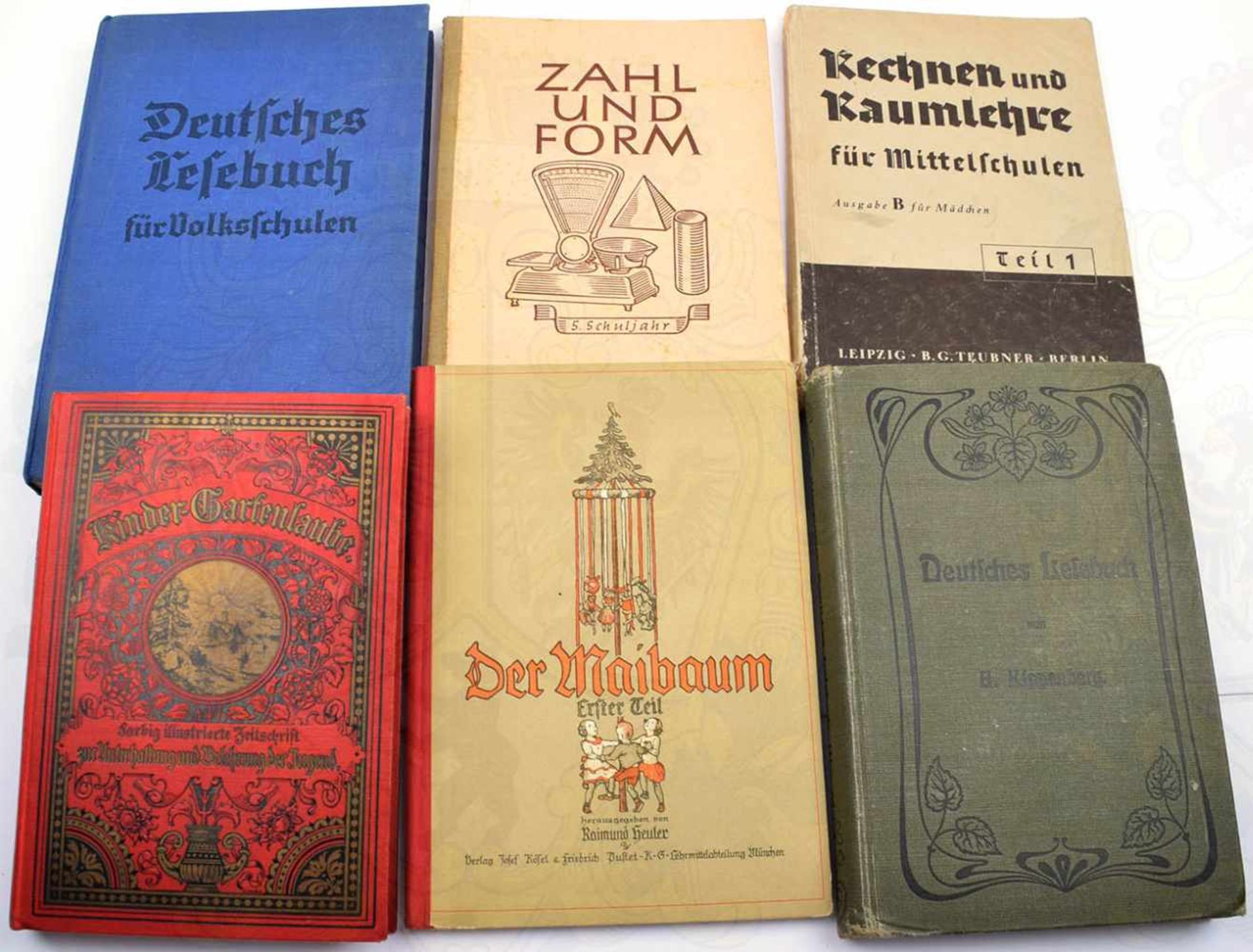 8 TITEL SCHUL- UND LEHRBÜCHER, 1890-1948, Lebensvolles Zeichnen im Dienste des Anschaungsunterricht;